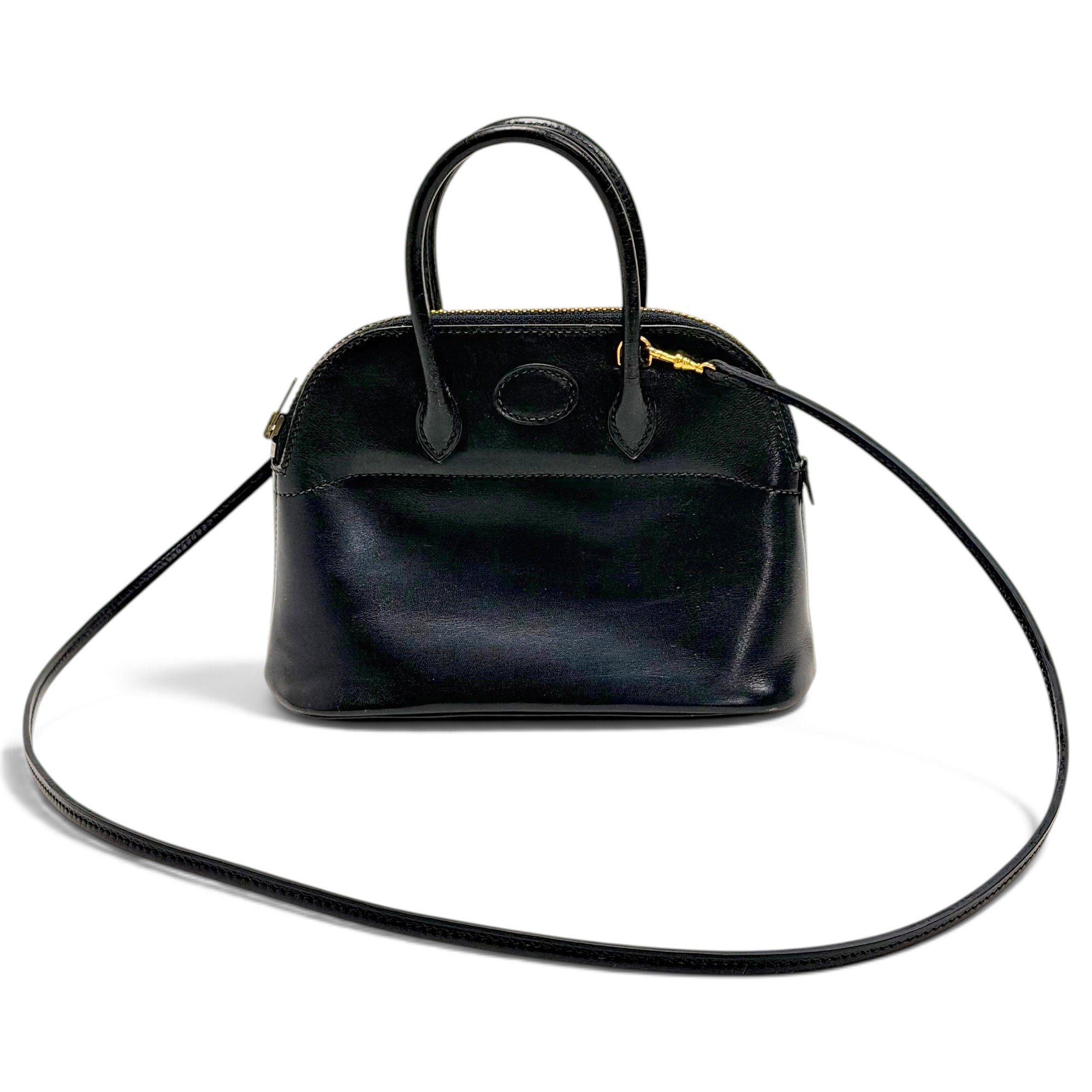 Bolide leather handbag