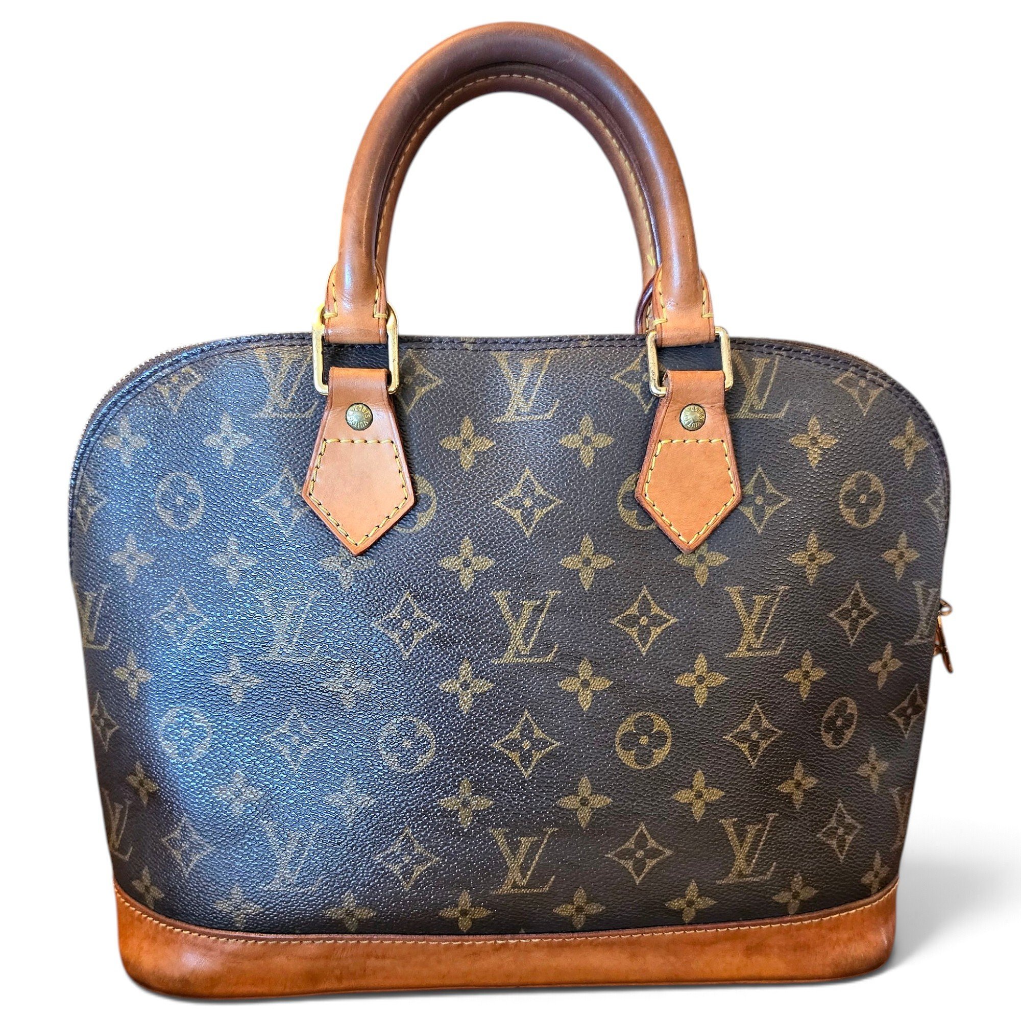 Alma leather handbag