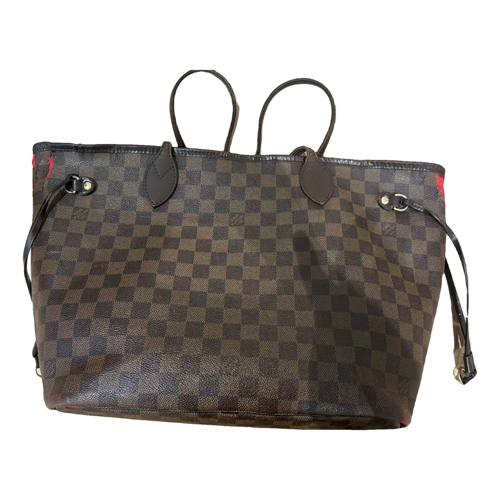 Neverfull leather tote