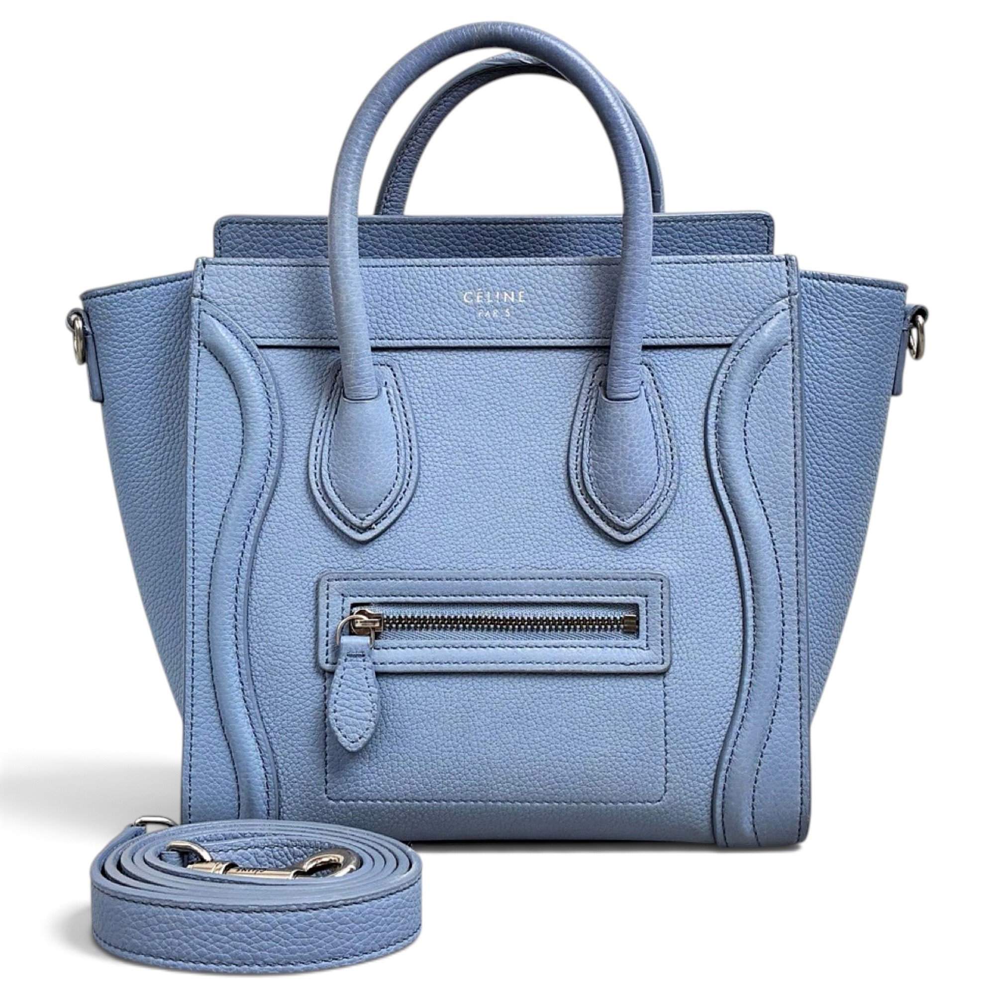 Nano Luggage leather handbag