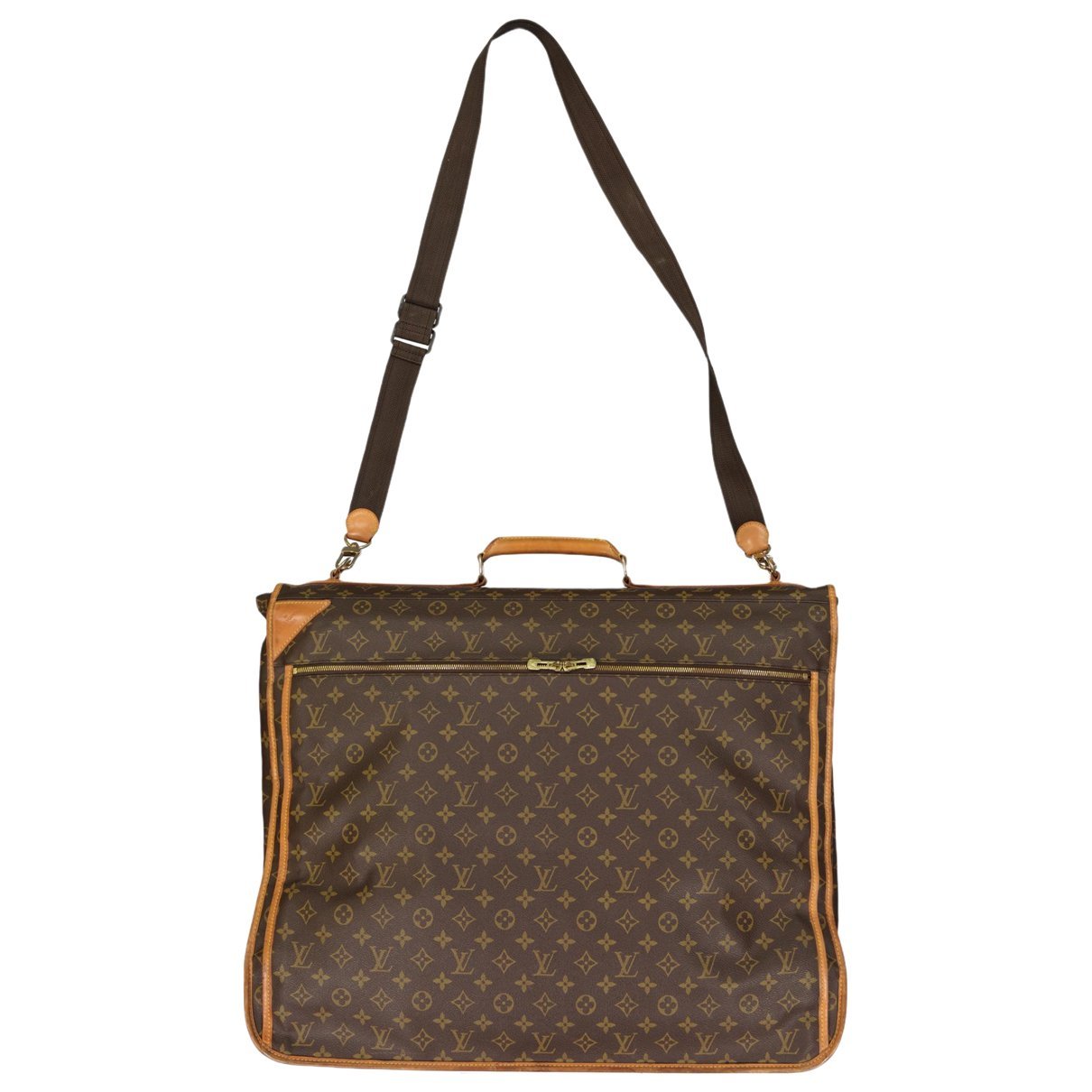 Leather travel bag