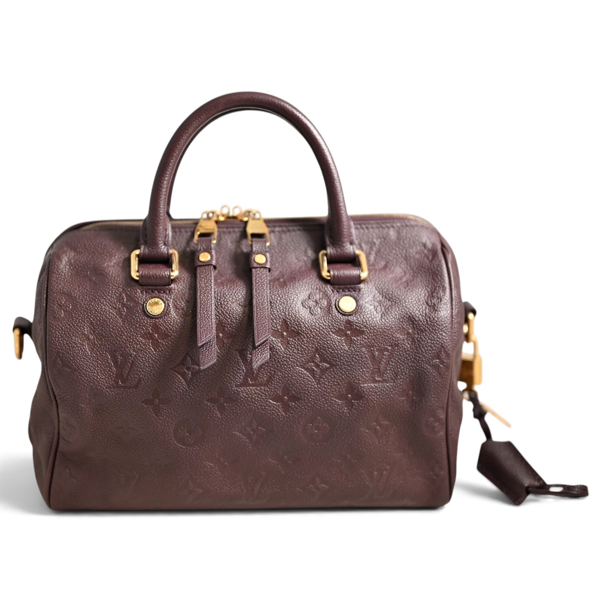 Louis Vuitton Speedy leather handbag