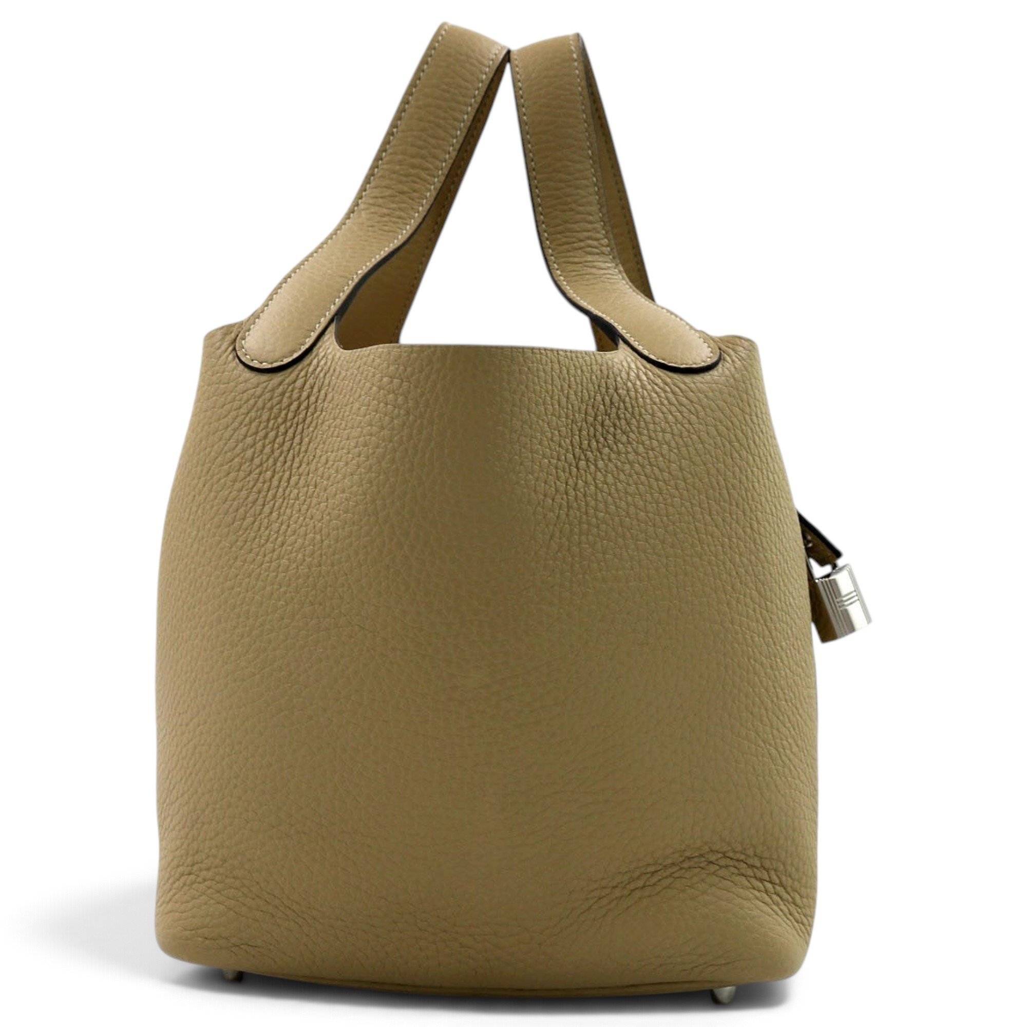 Picotin leather handbag