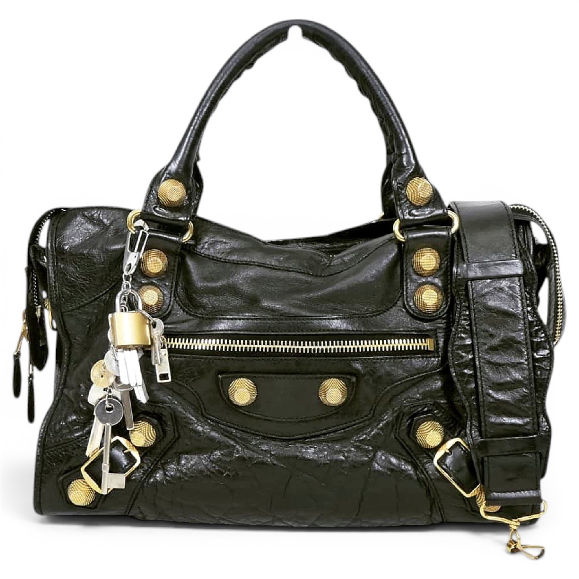 Balenciaga City leather handbag