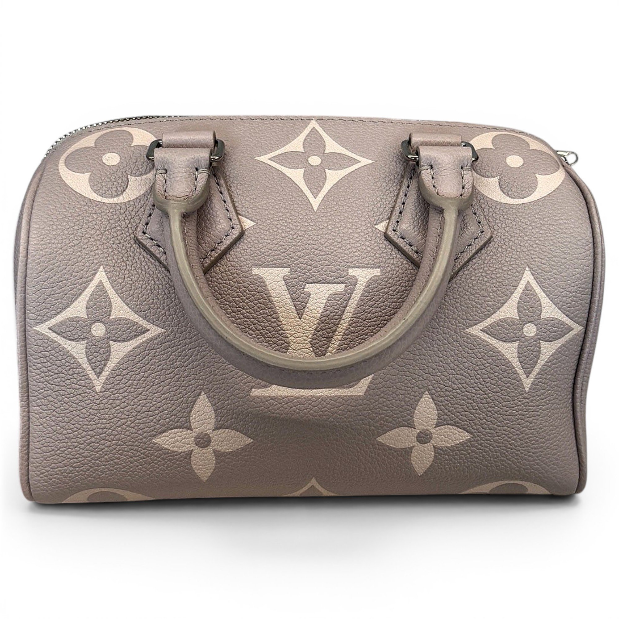 Speedy leather handbag