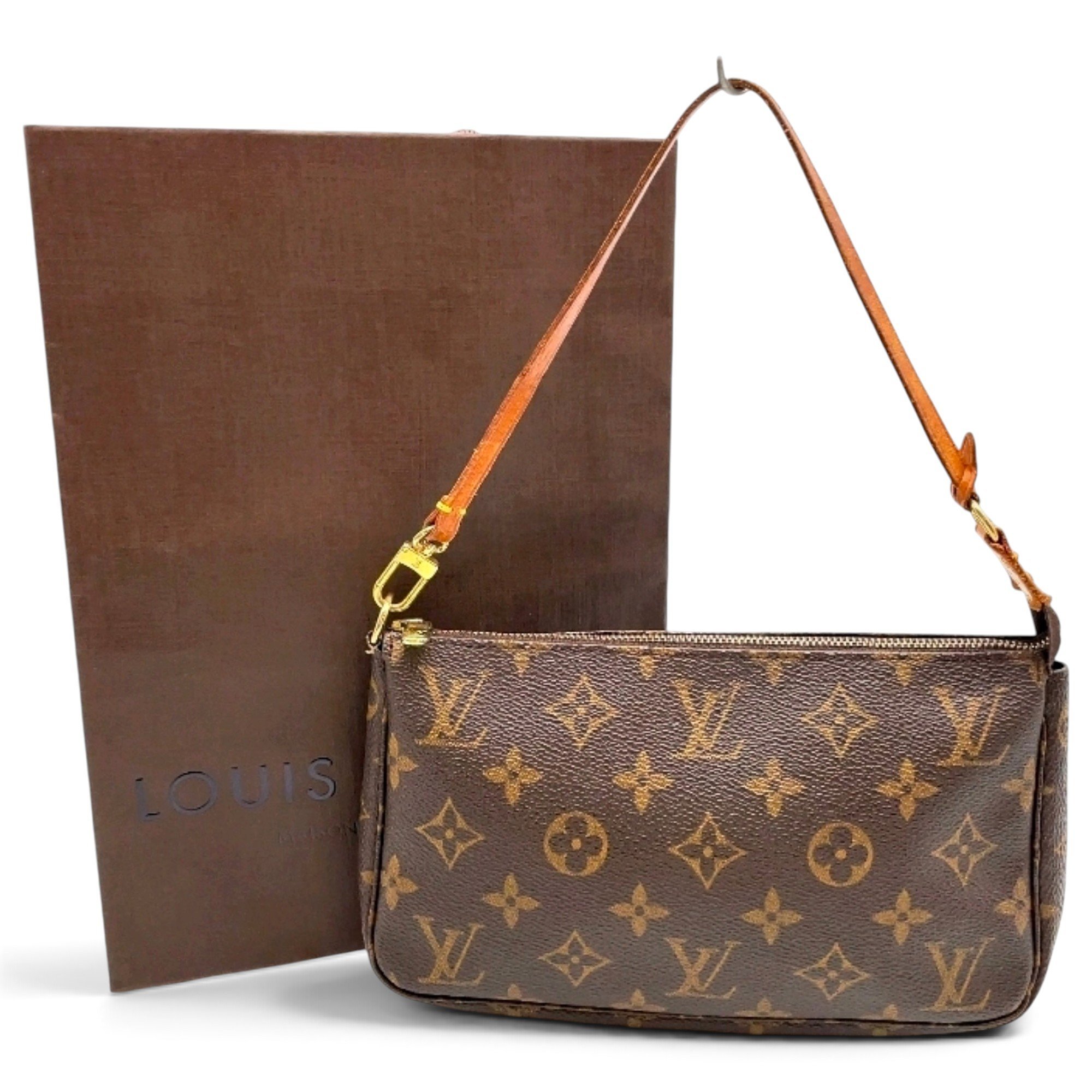 Pochette Accessoire leather handbag