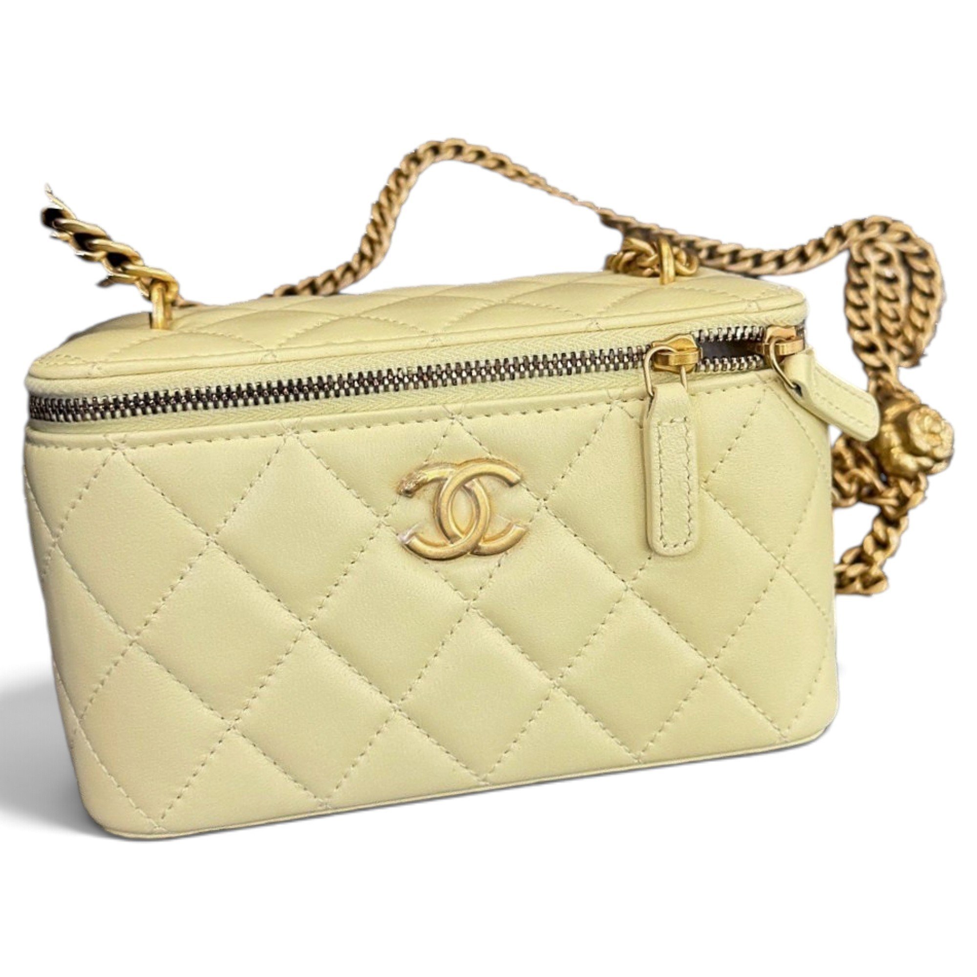 Trendy CC Vanity leather mini bag