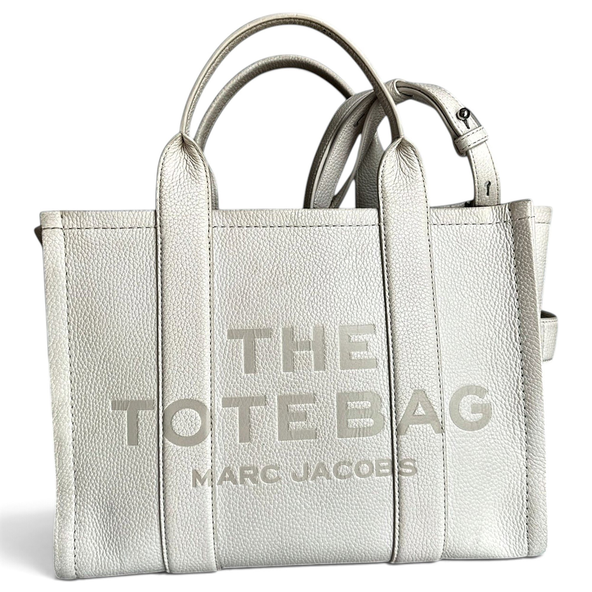 The Tag Tote leather tote