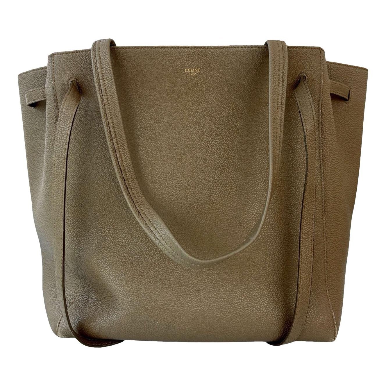 Cabas Phantom leather handbag