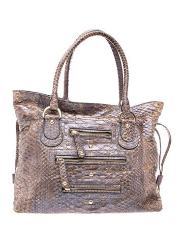 Snakeskin Shoulder Bag