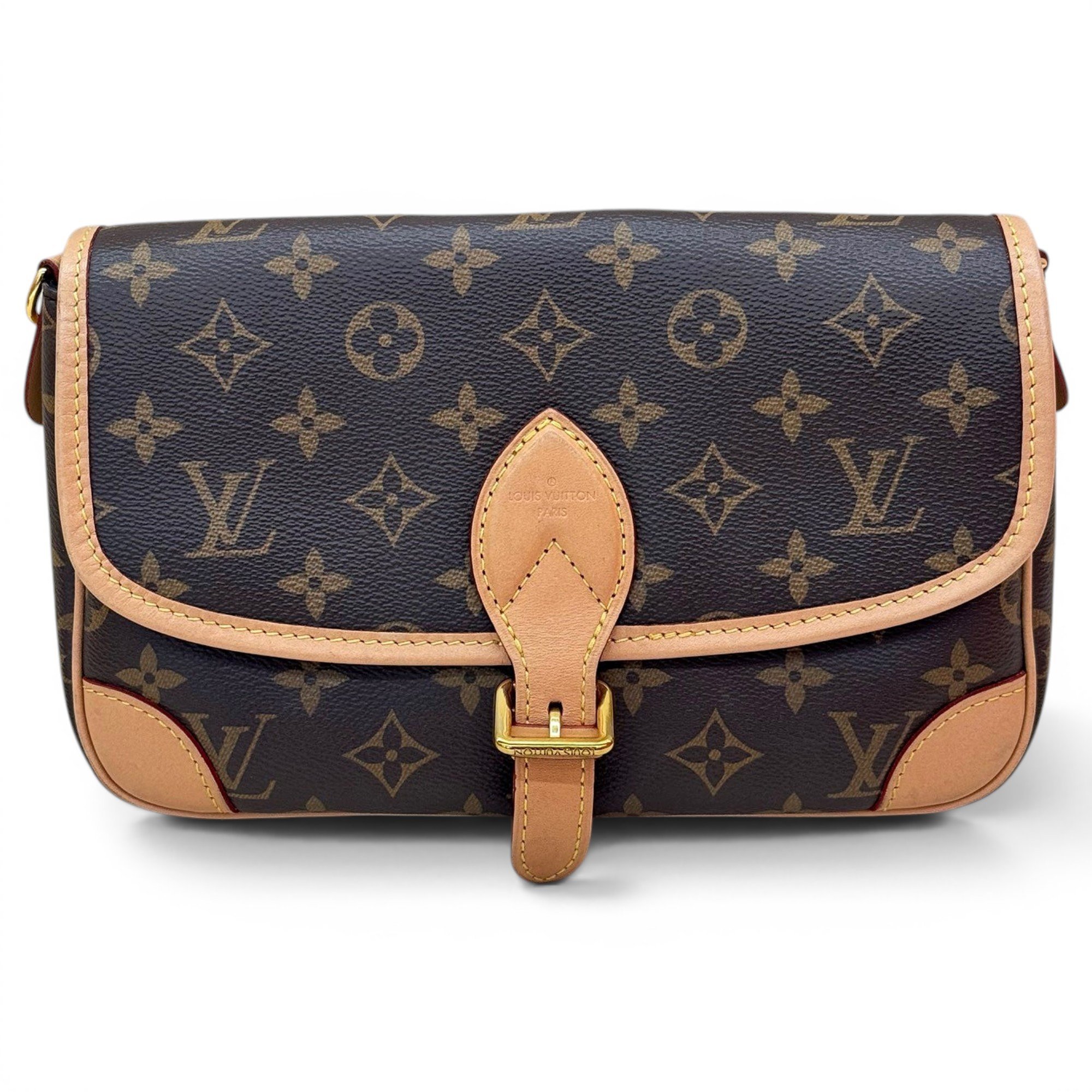 Diane leather crossbody bag