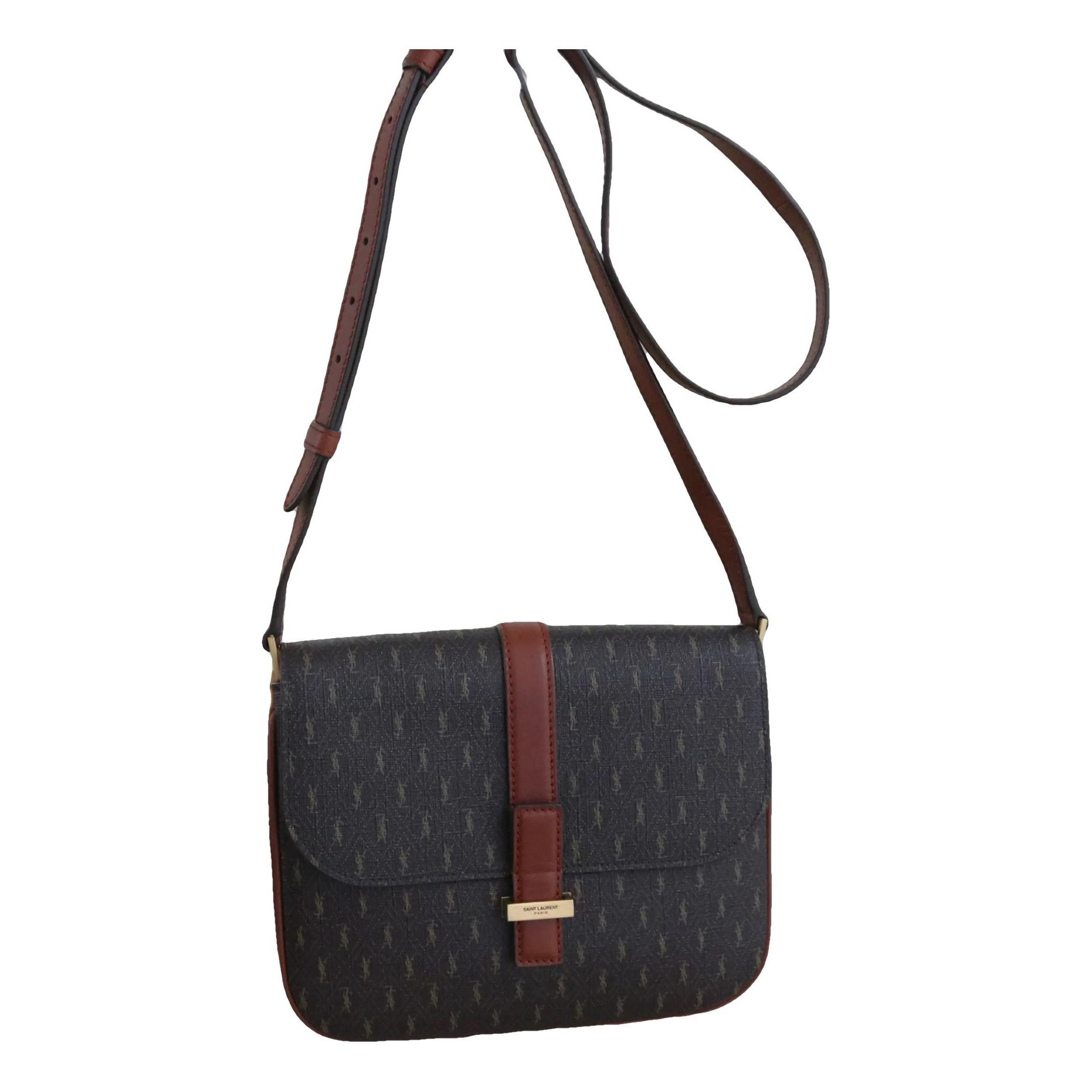 Vinyl crossbody bag