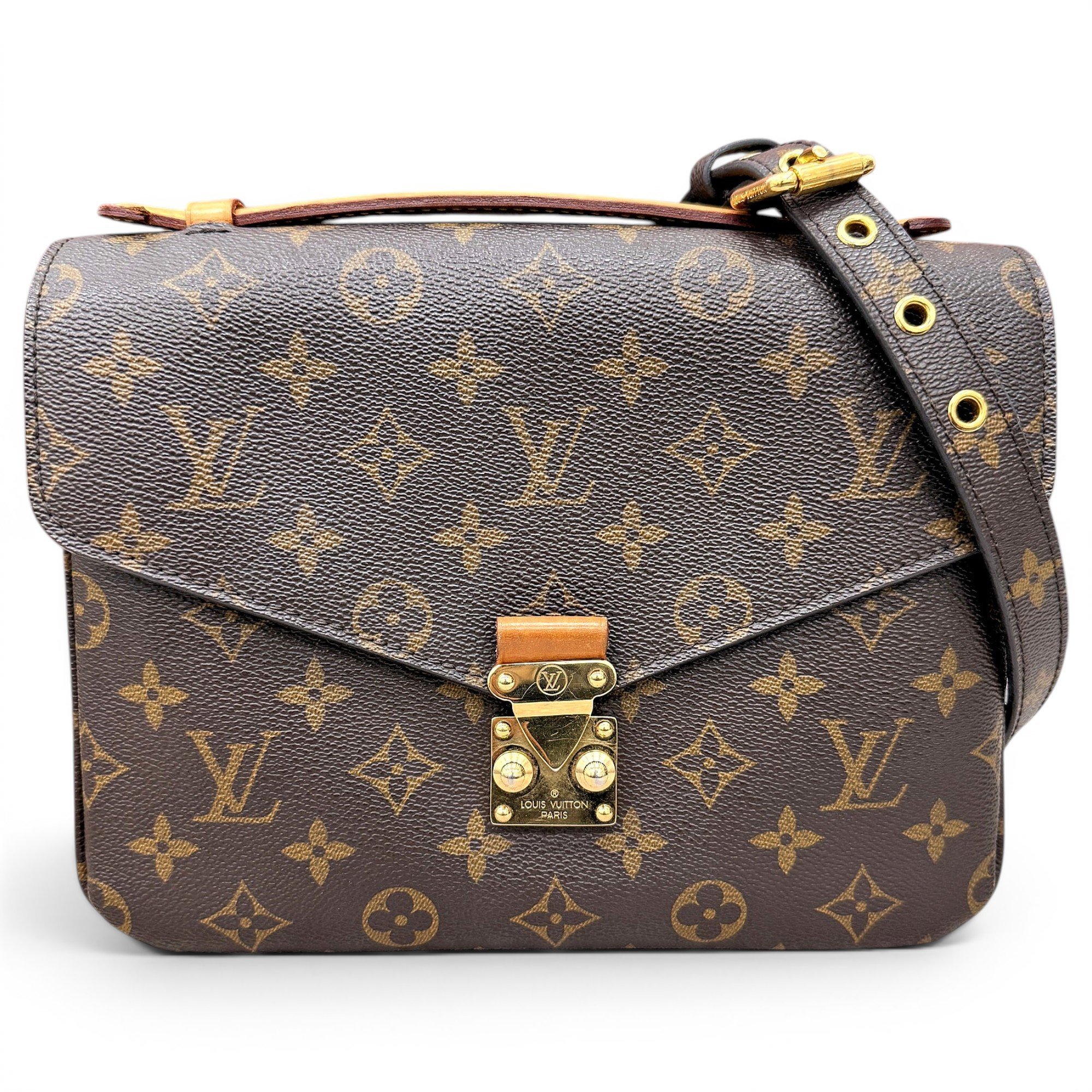 Metis leather handbag