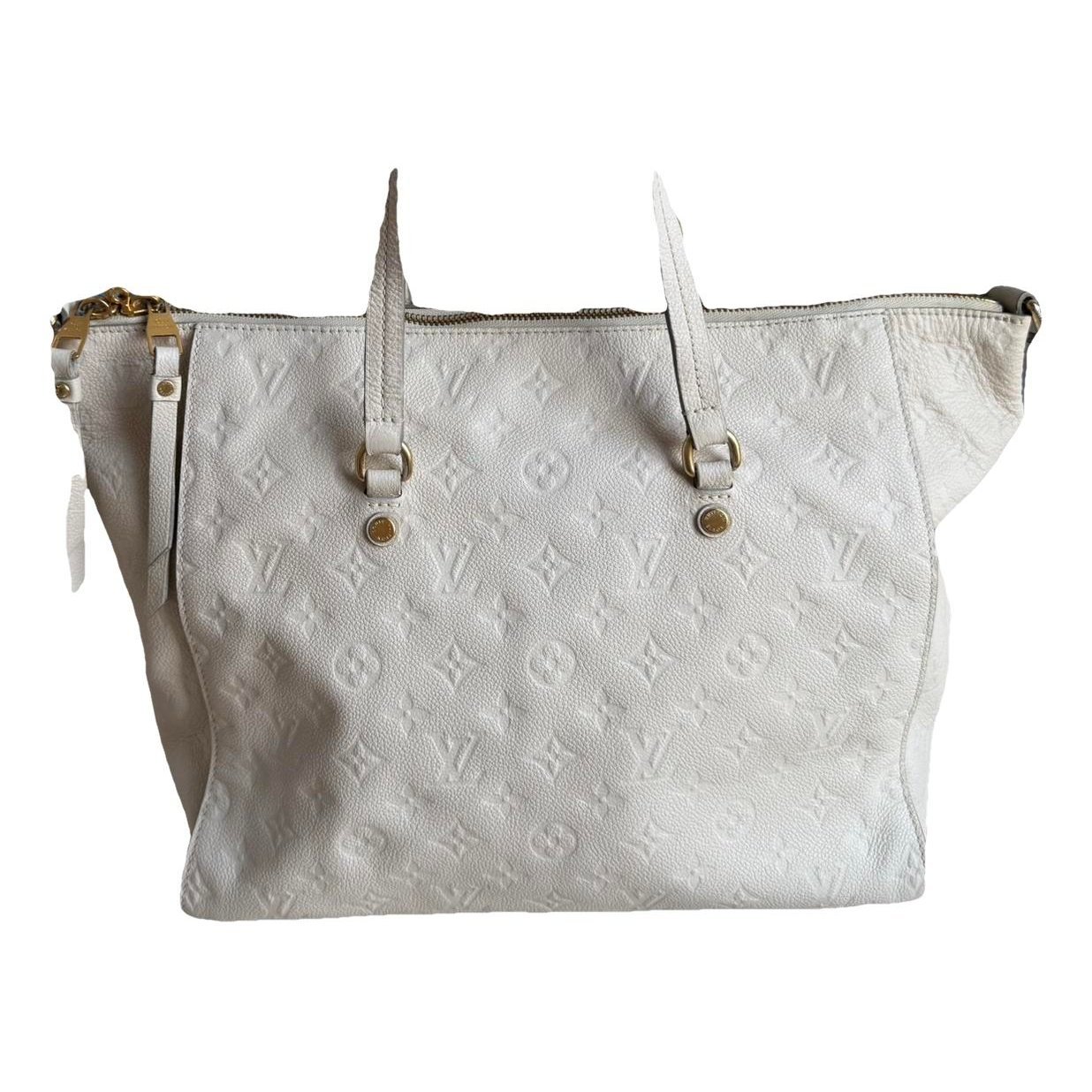 Leather tote