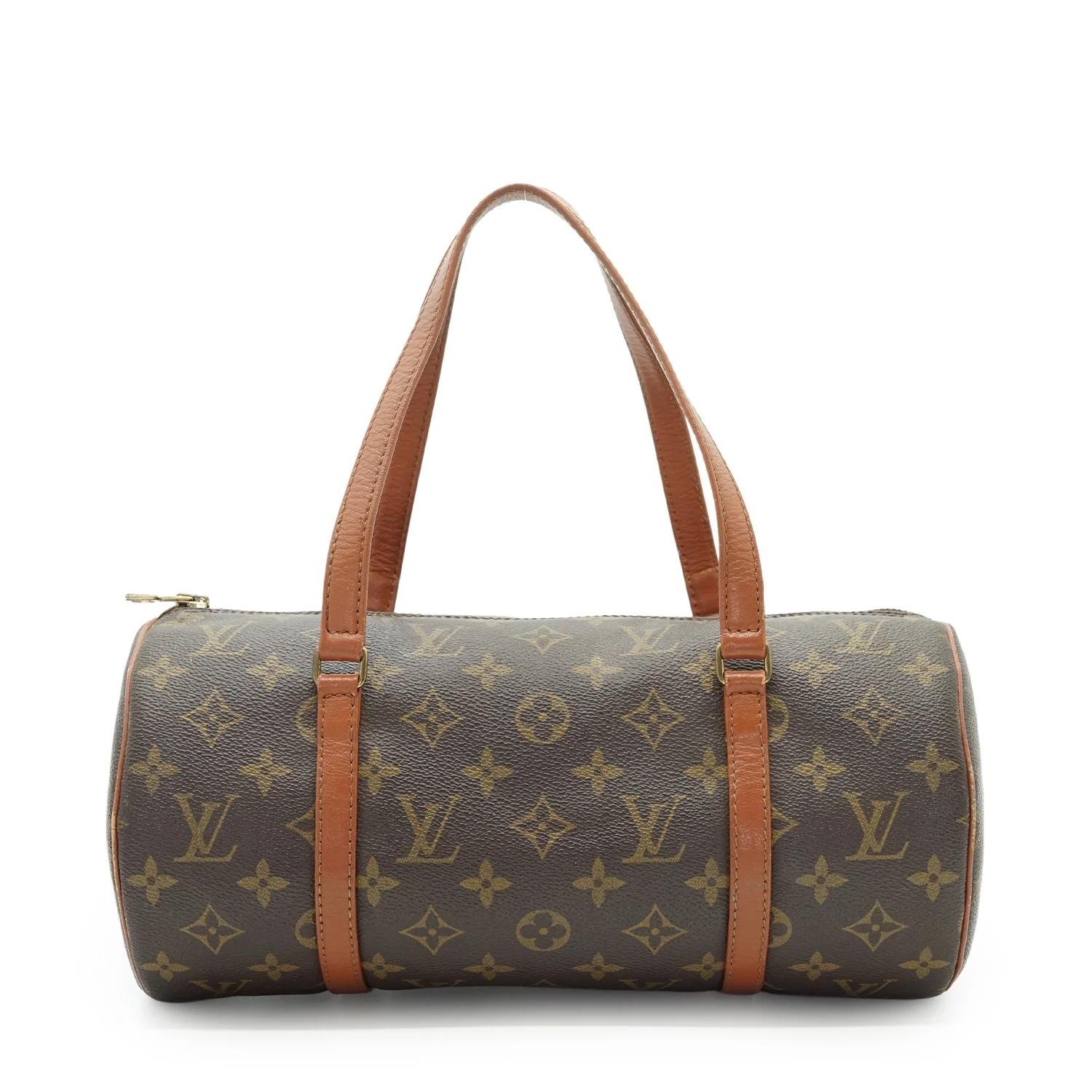 Papillon leather handbag