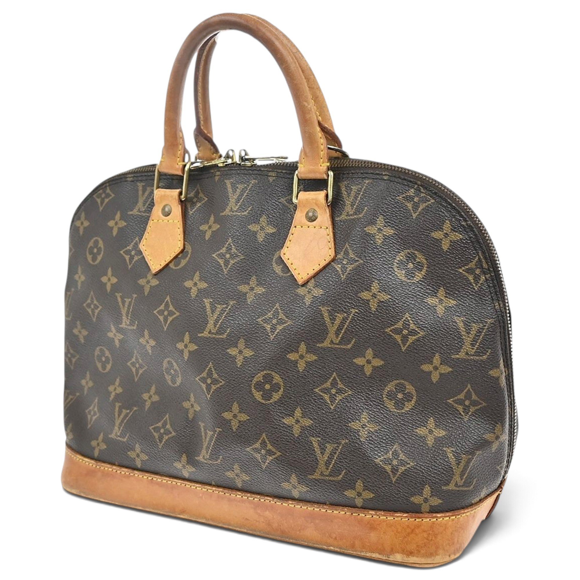 Alma leather handbag