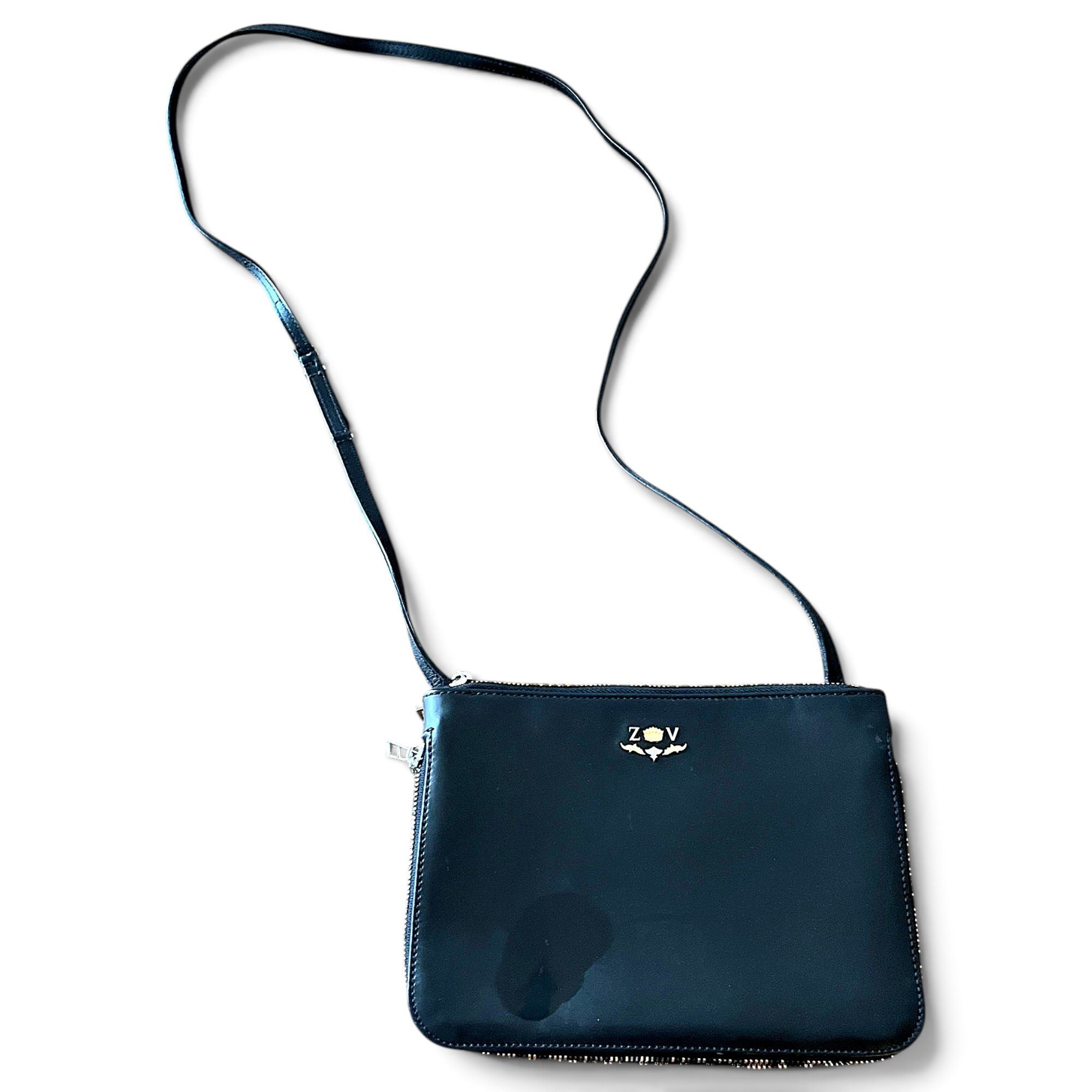 Leather crossbody bag