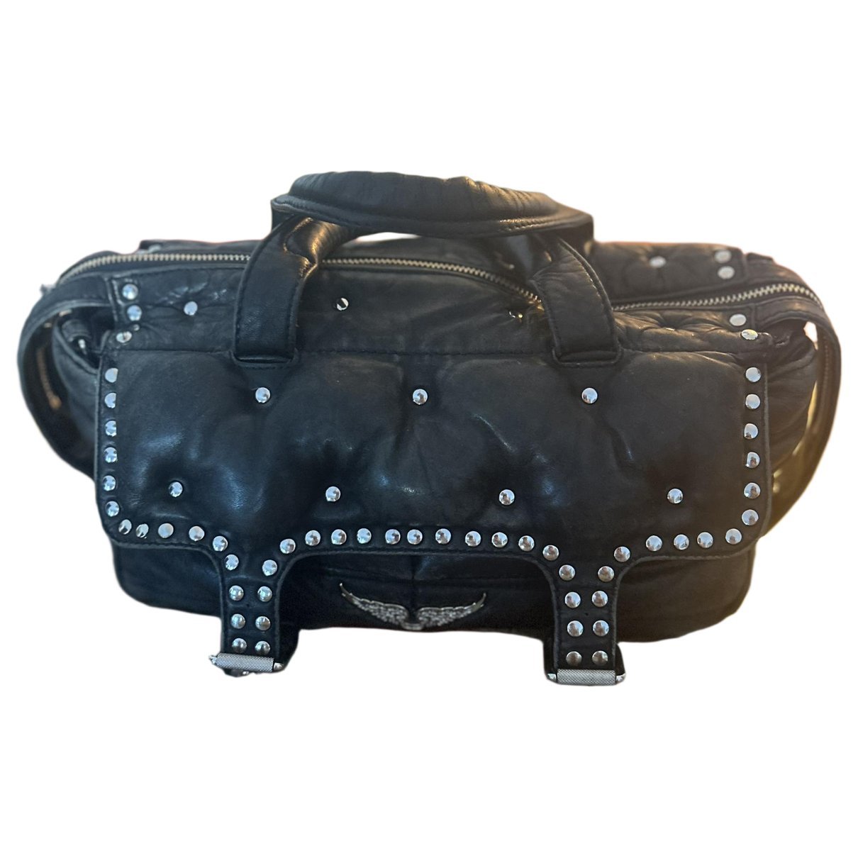 Leather handbag
