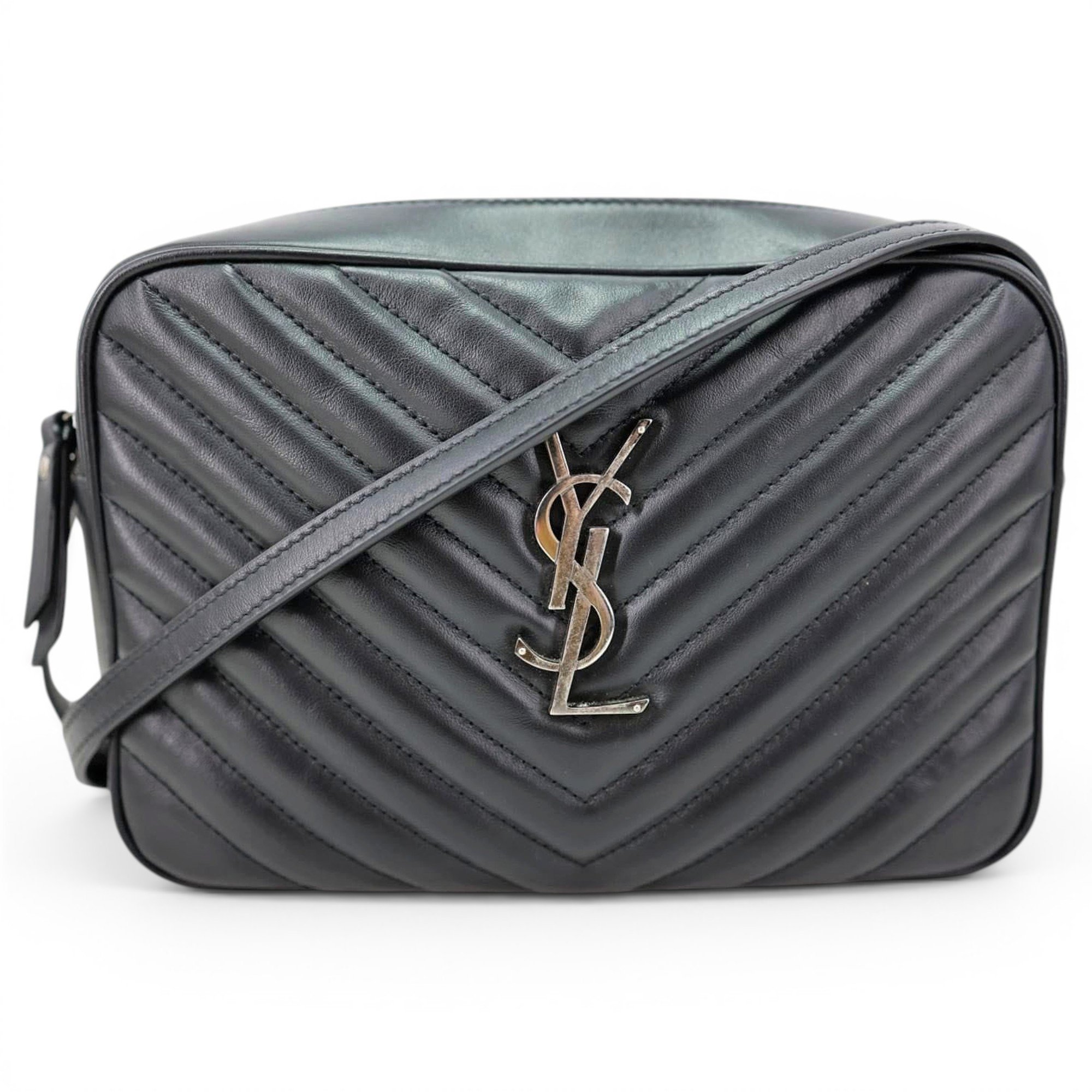 Leather crossbody bag