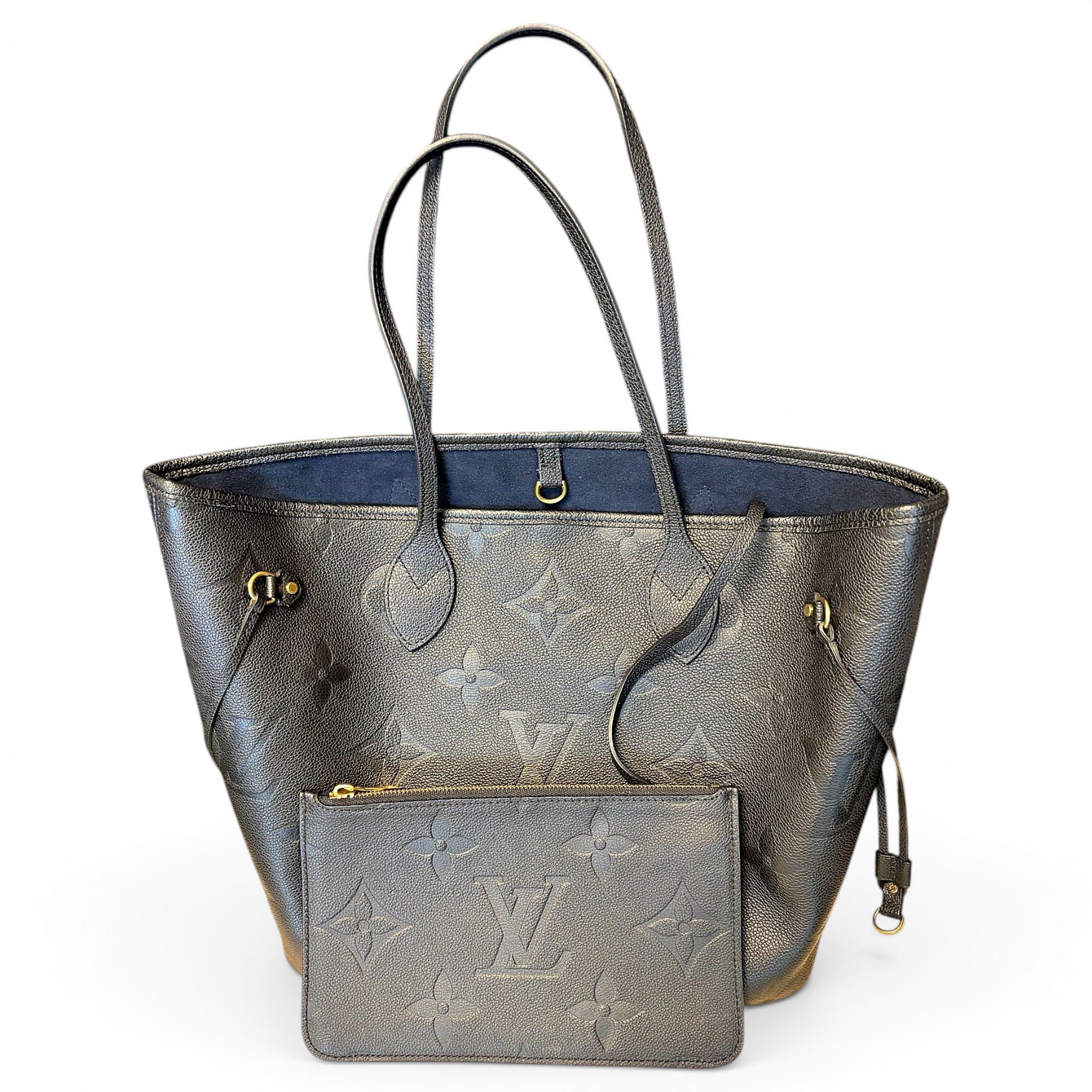 Neverfull leather tote