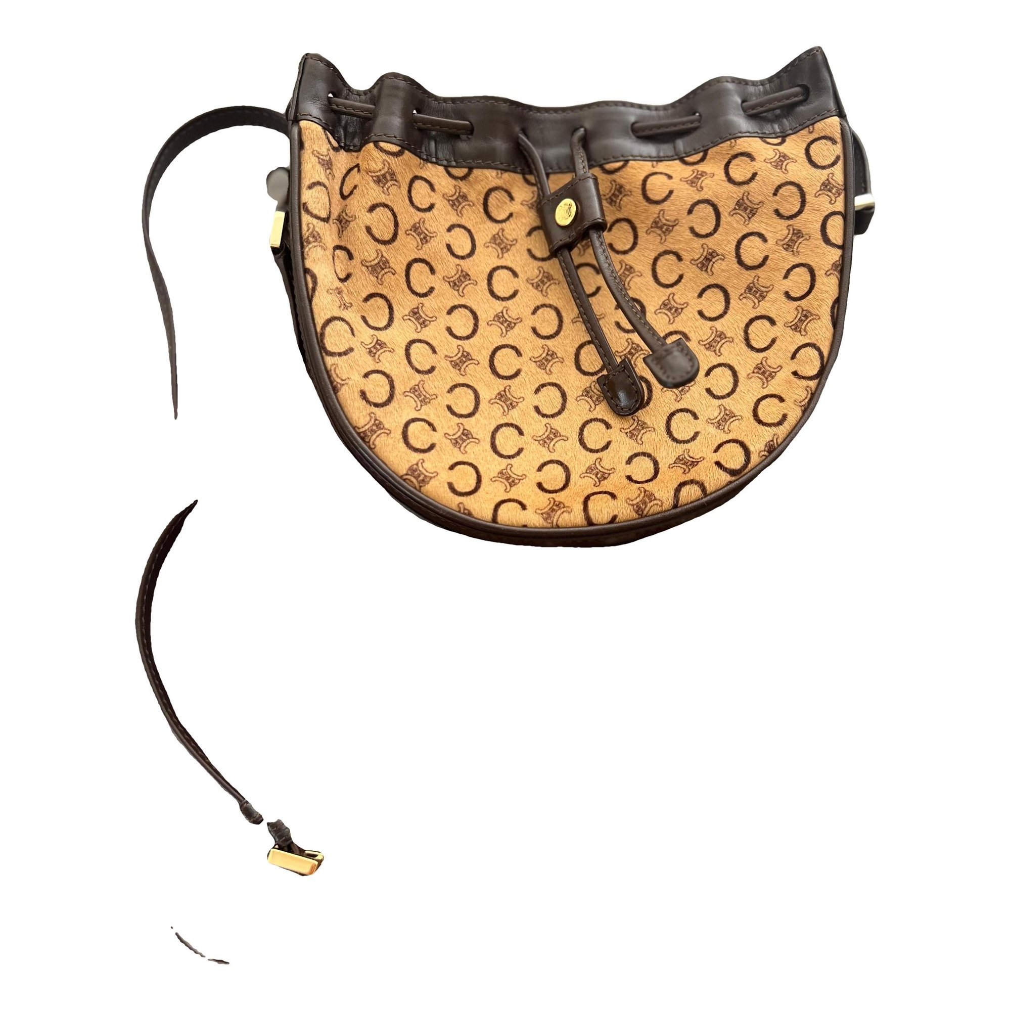Celine Hobo pony-style calfskin bag