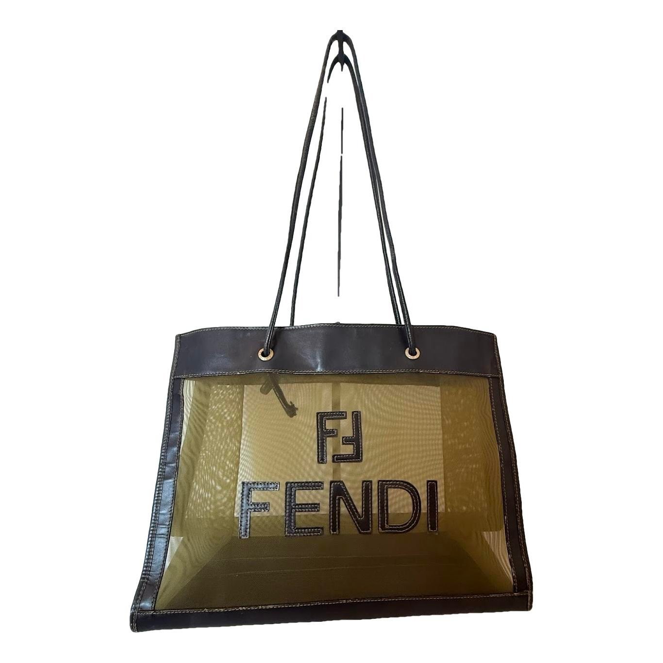 Leather tote