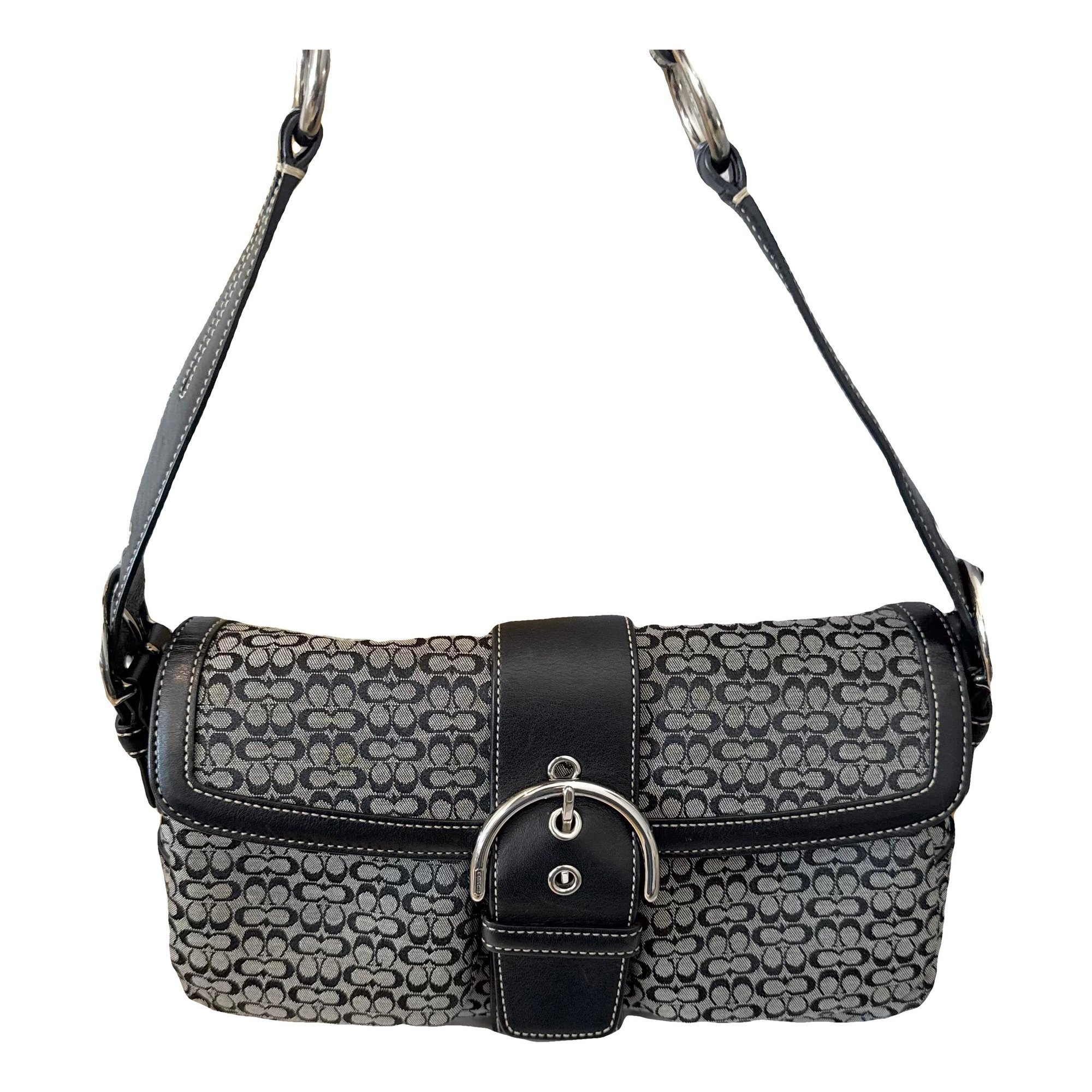 Signature Sufflette leather handbag