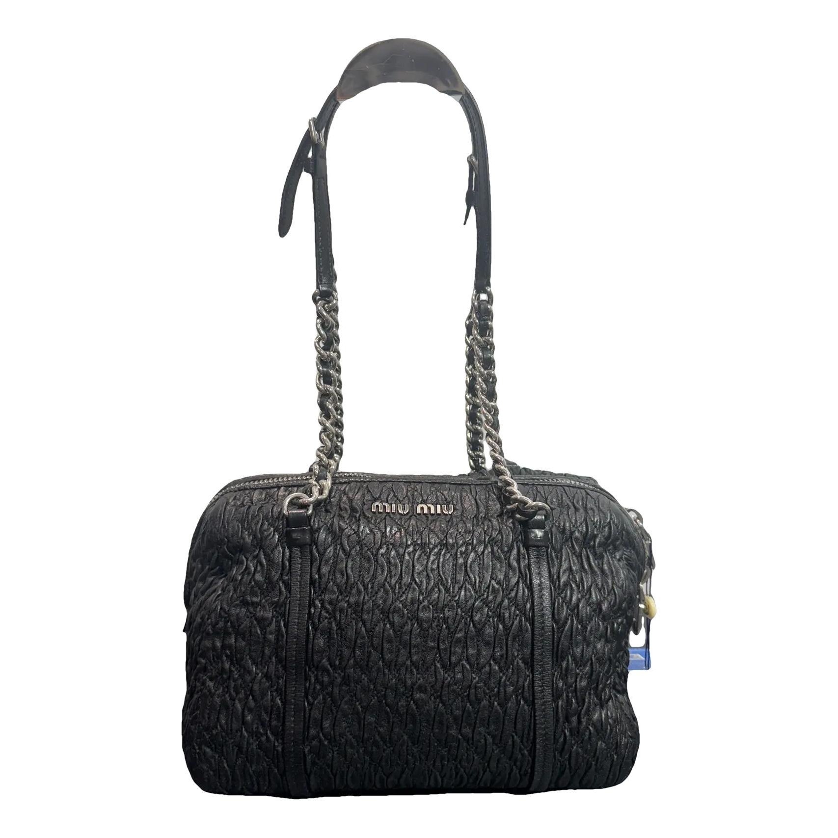 Leather handbag