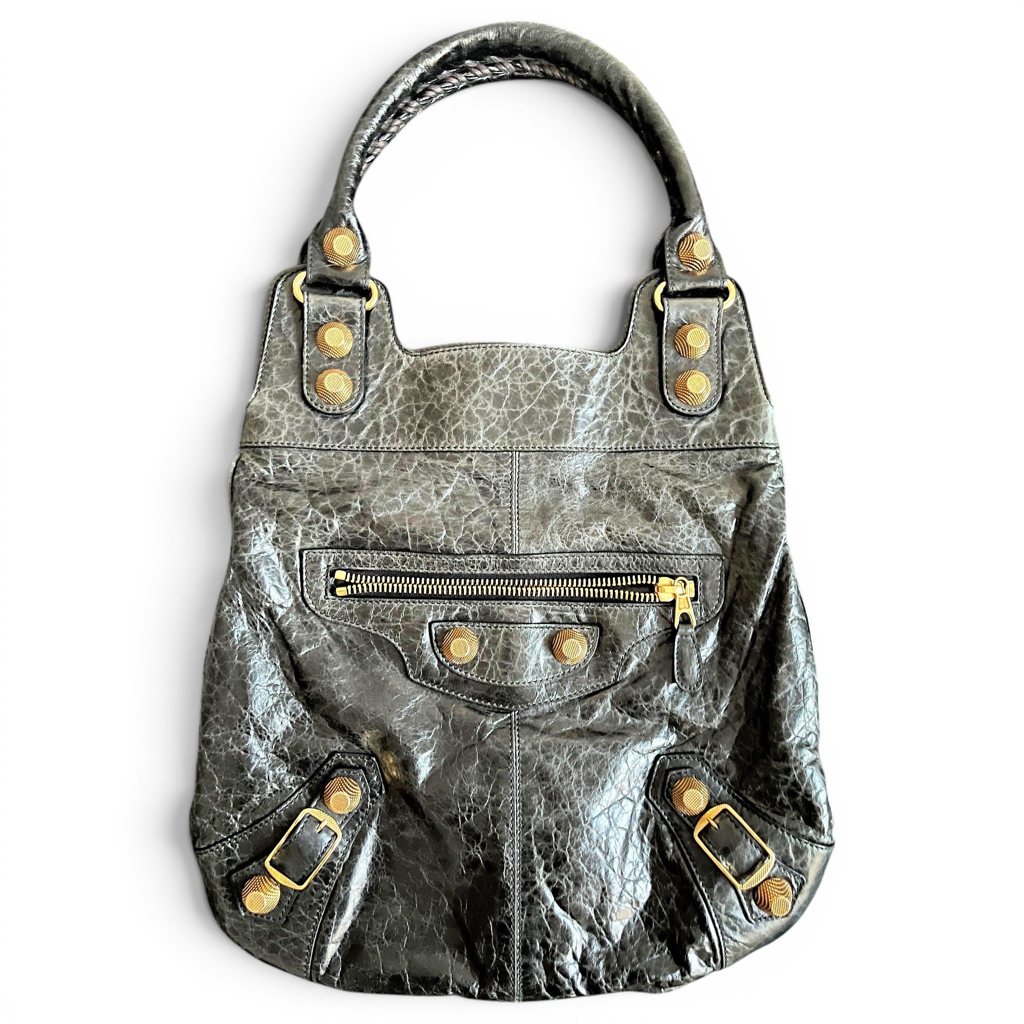 Day leather handbag