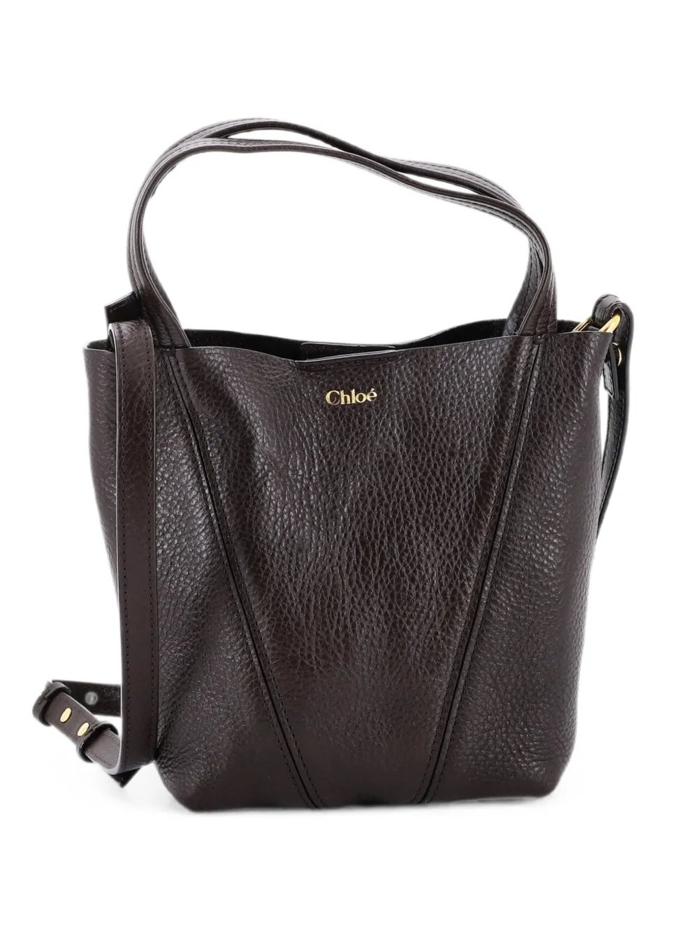 Spin Tote Leather Small crossbody bag