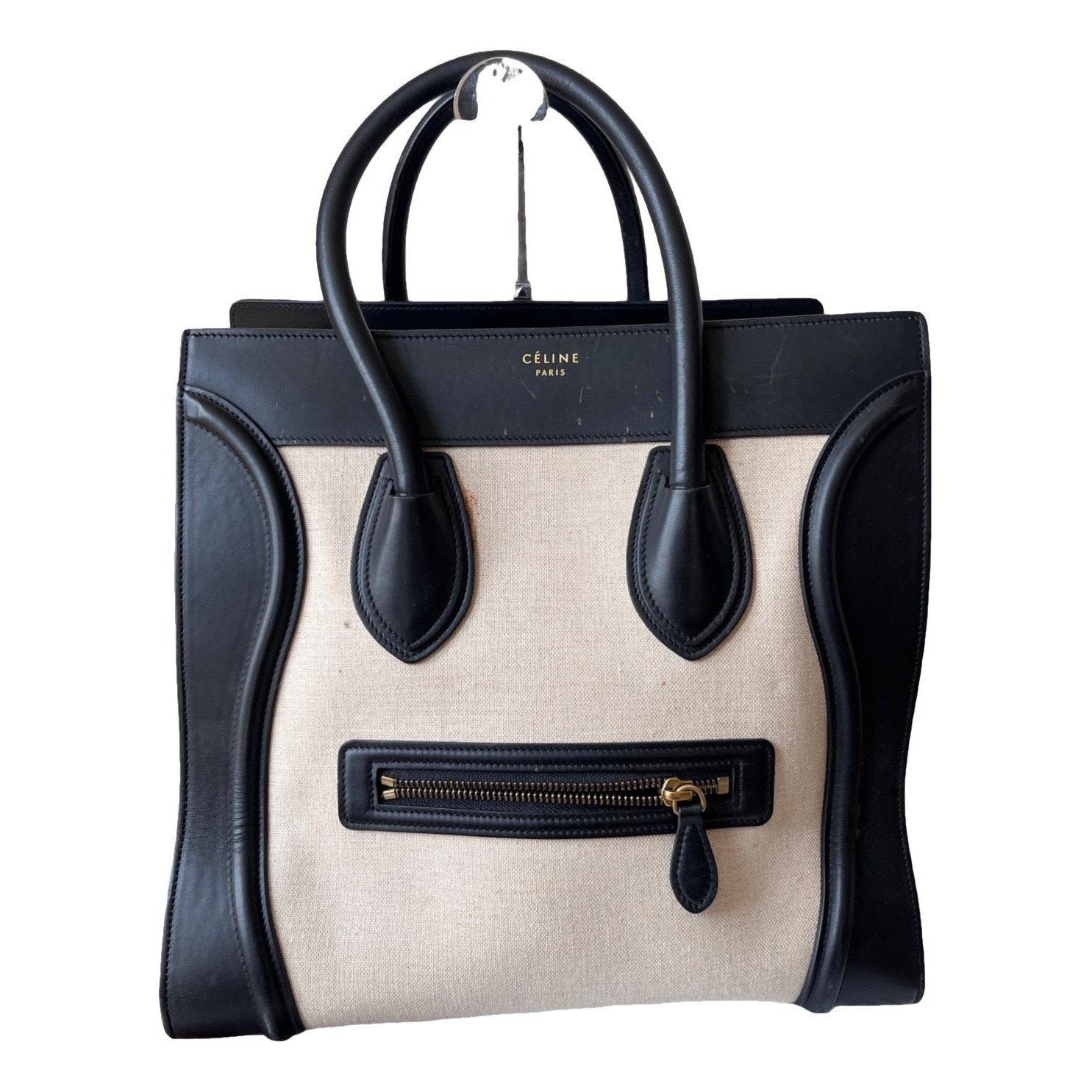 Nano Luggage leather handbag