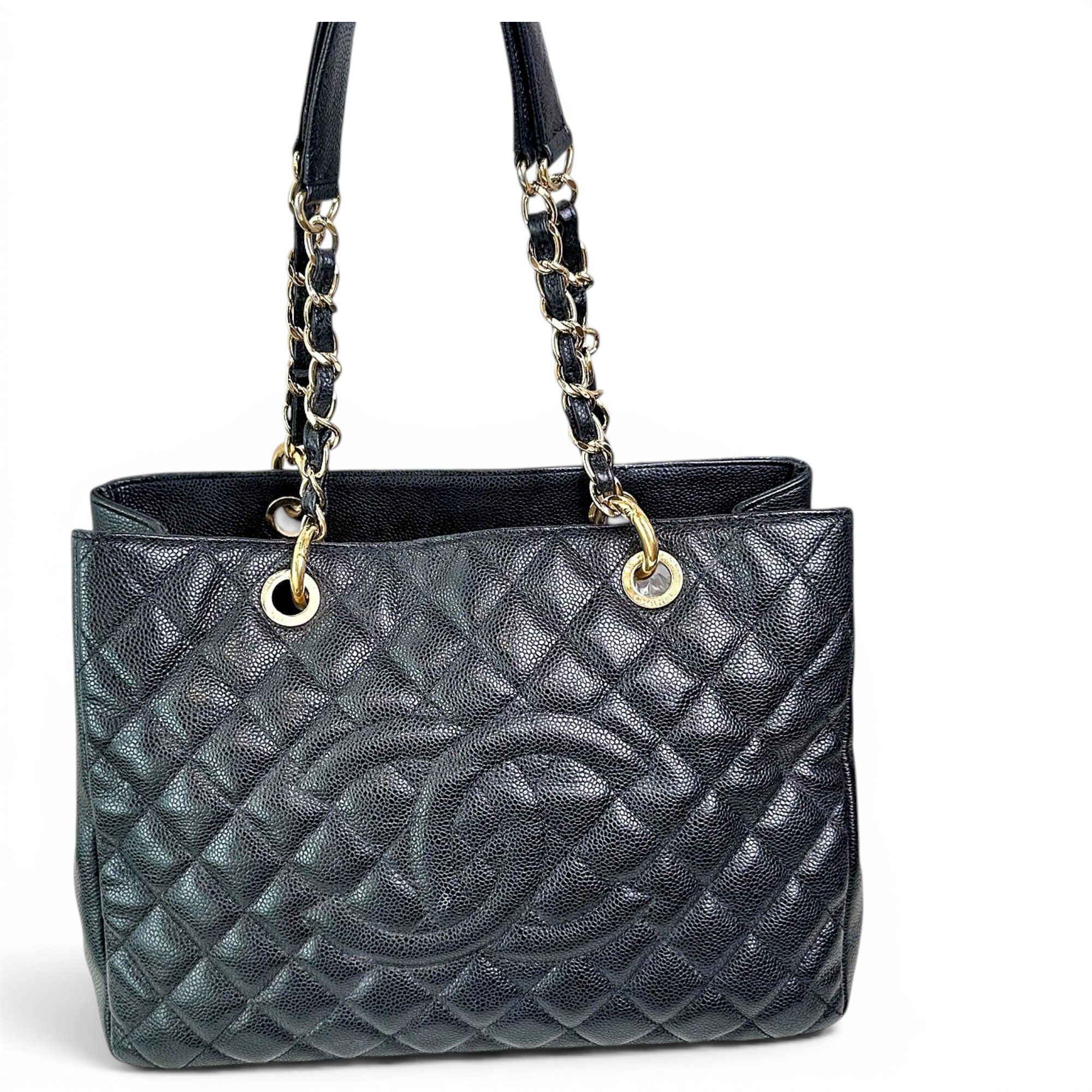 Grand shopping leather handbag