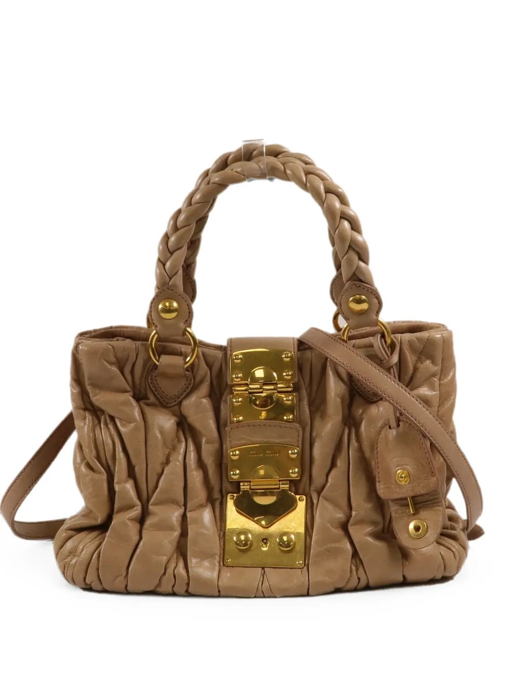 Matelassé Coffer 2way shoulder bag