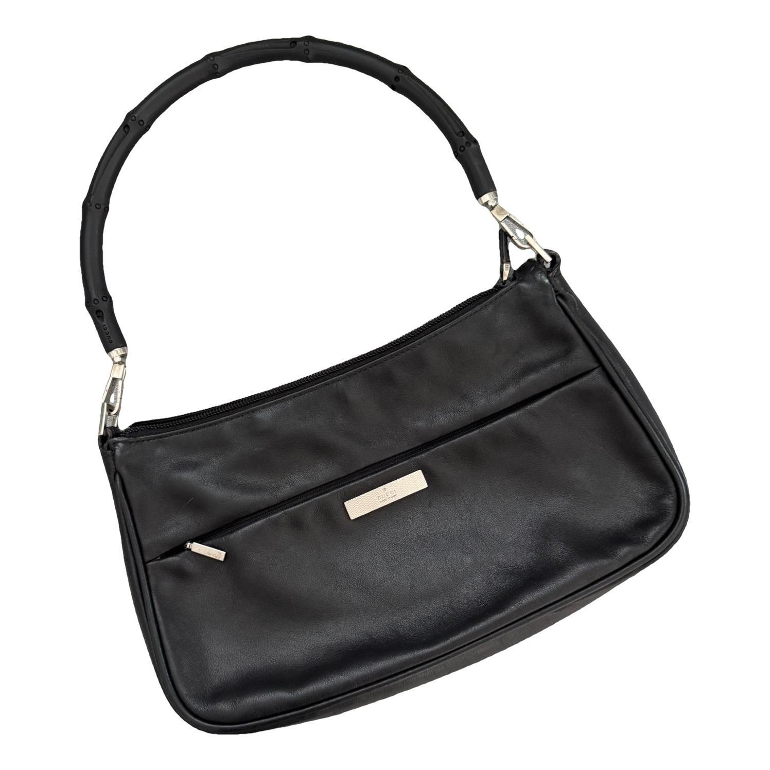 Bamboo Ring leather handbag