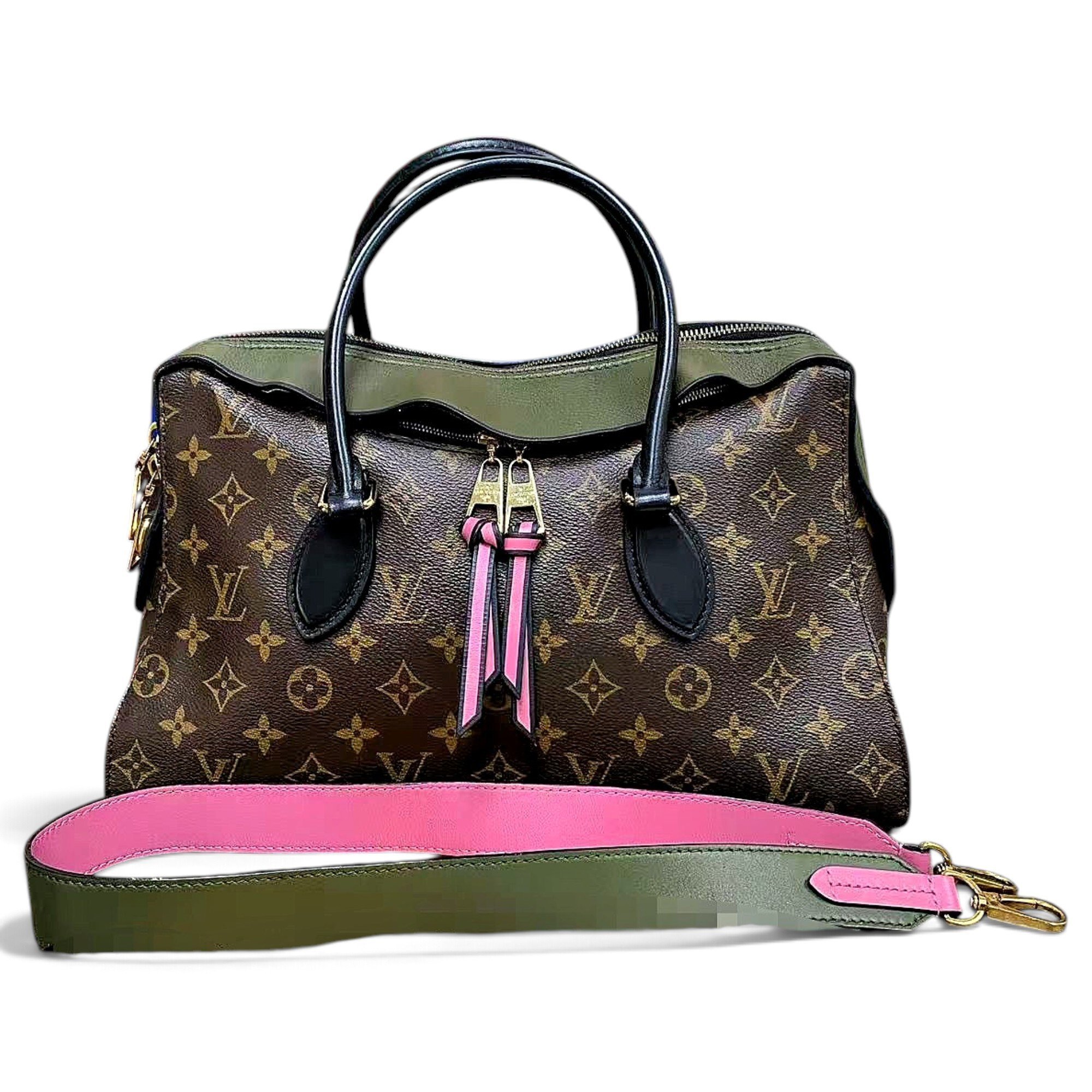 Leather handbag