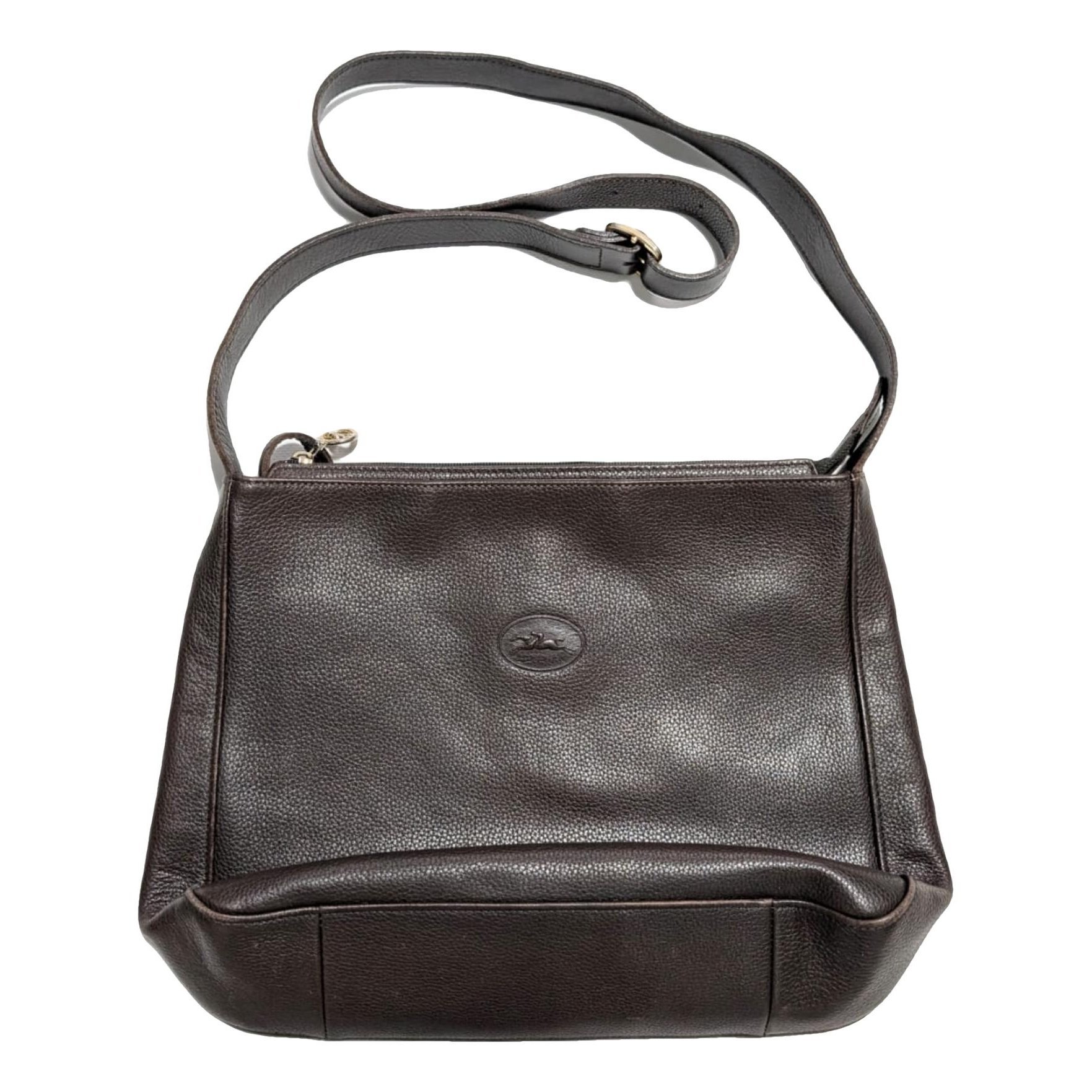 Leather crossbody bag