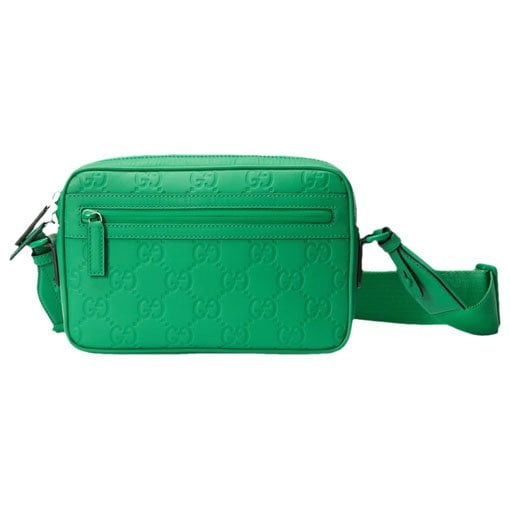 Ophidia Zip leather crossbody bag