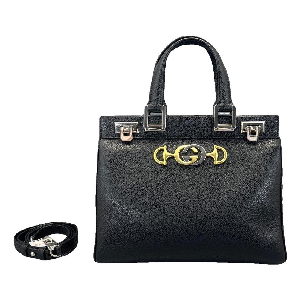 Zumi leather handbag