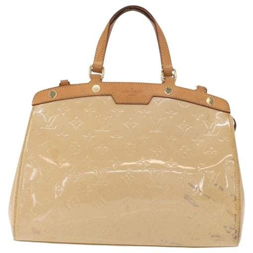 Patent leather handbag