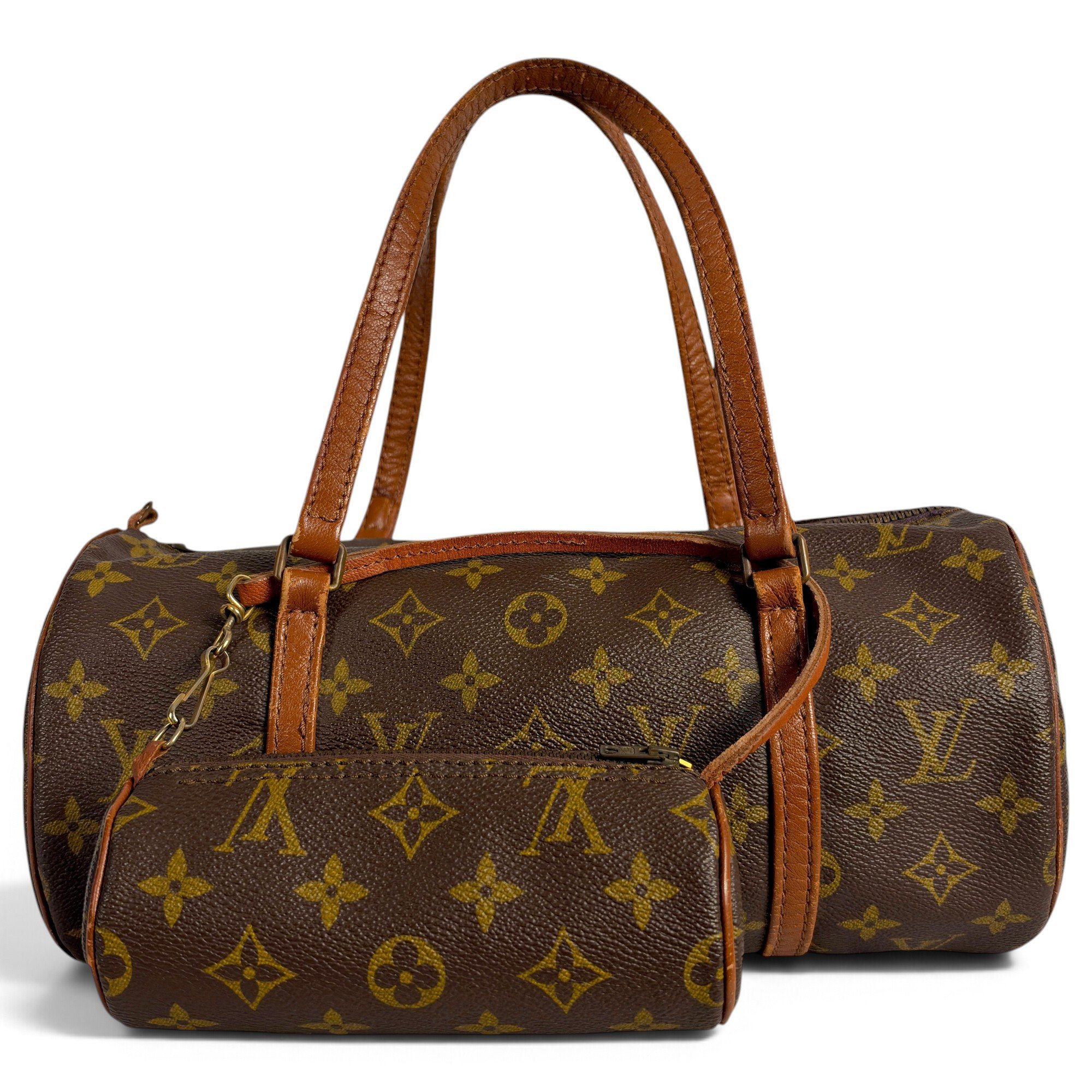 Louis Vuitton Papillon cloth handbag