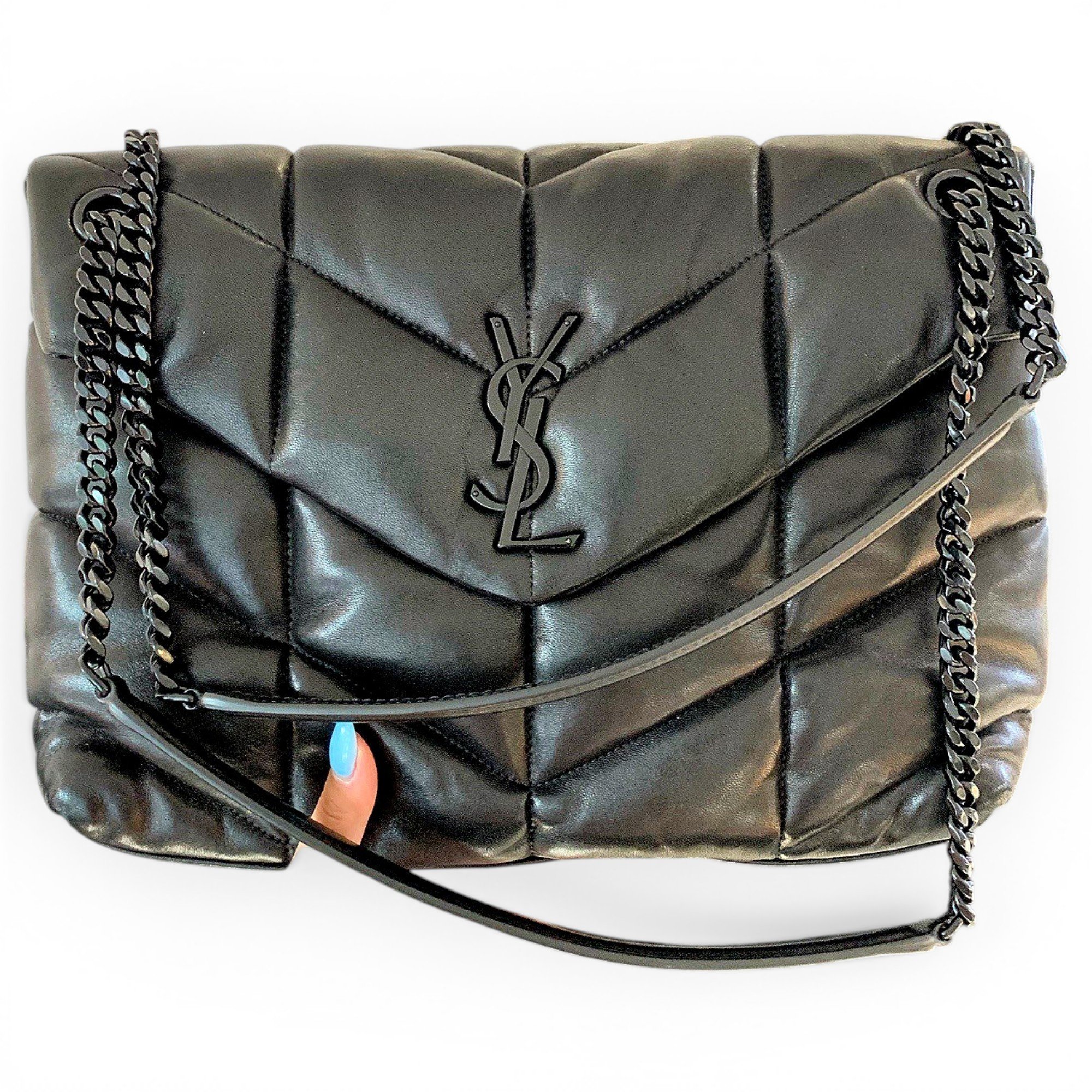 Loulou Puffer leather handbag