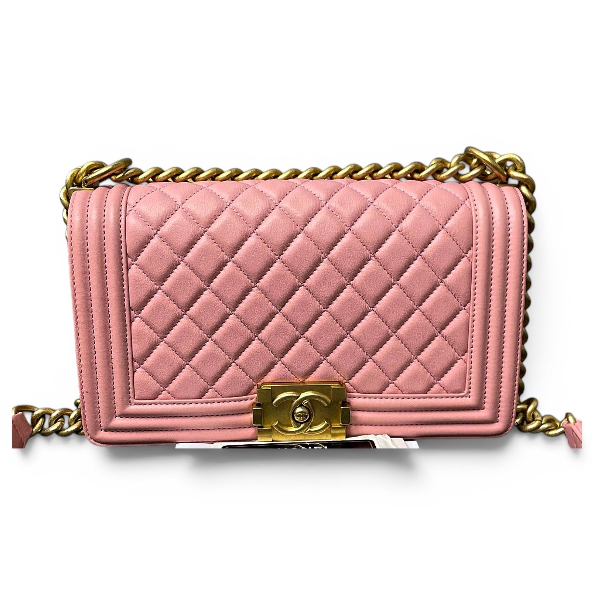 Boy leather crossbody bag