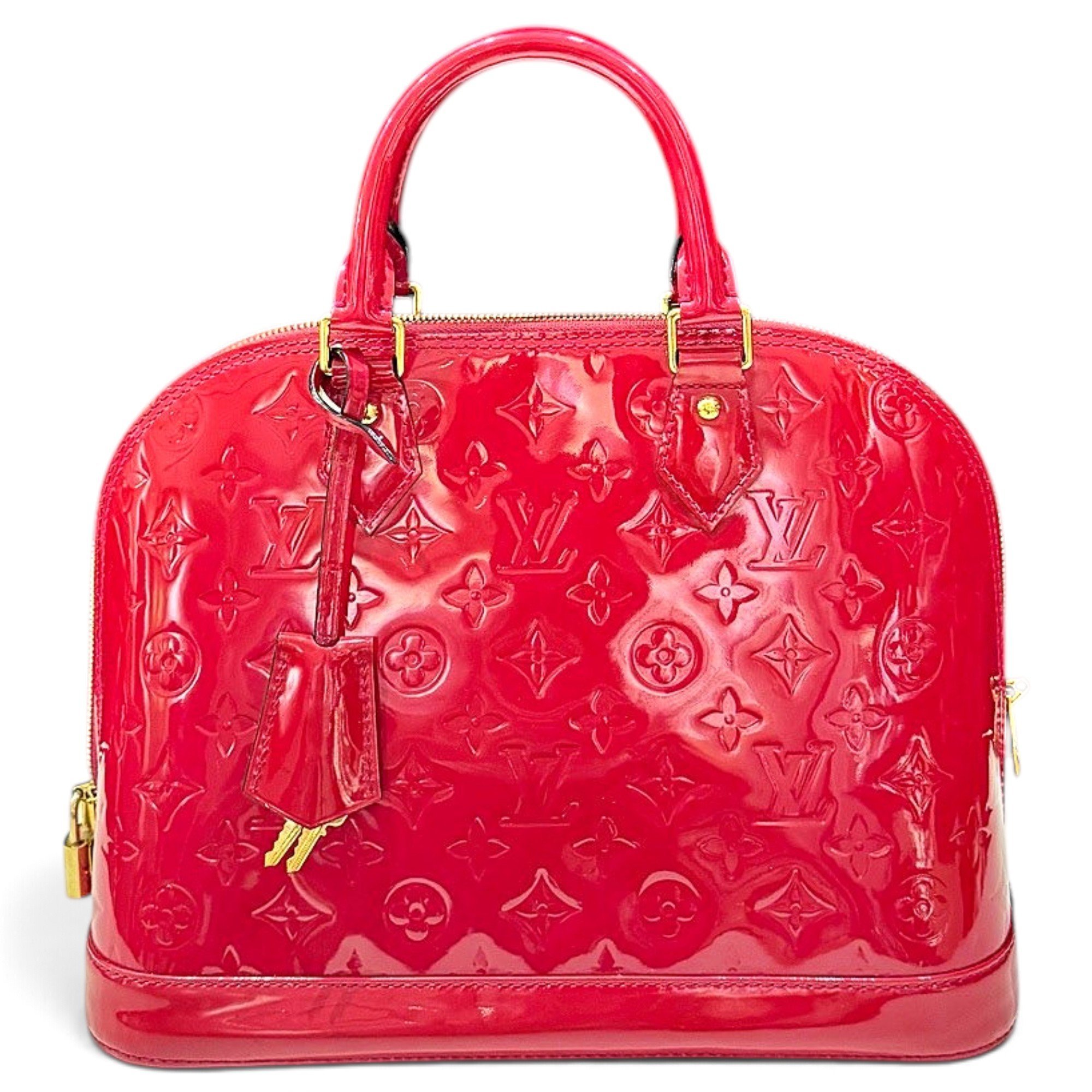 Alma patent leather handbag
