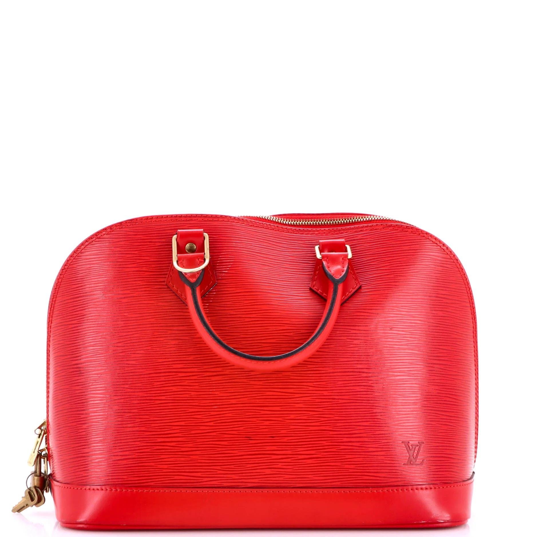 Alma leather satchel