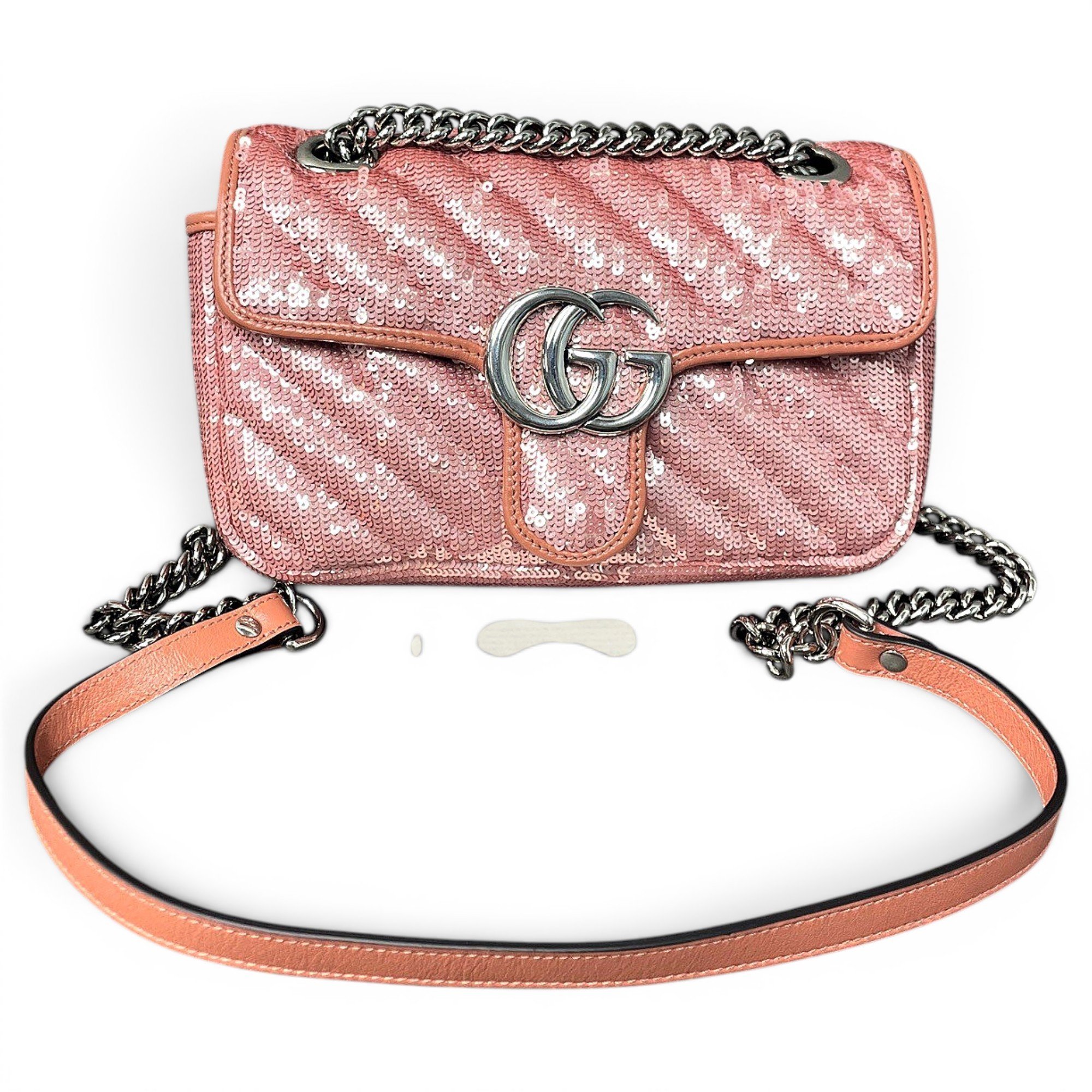 GG Marmont Flap leather handbag
