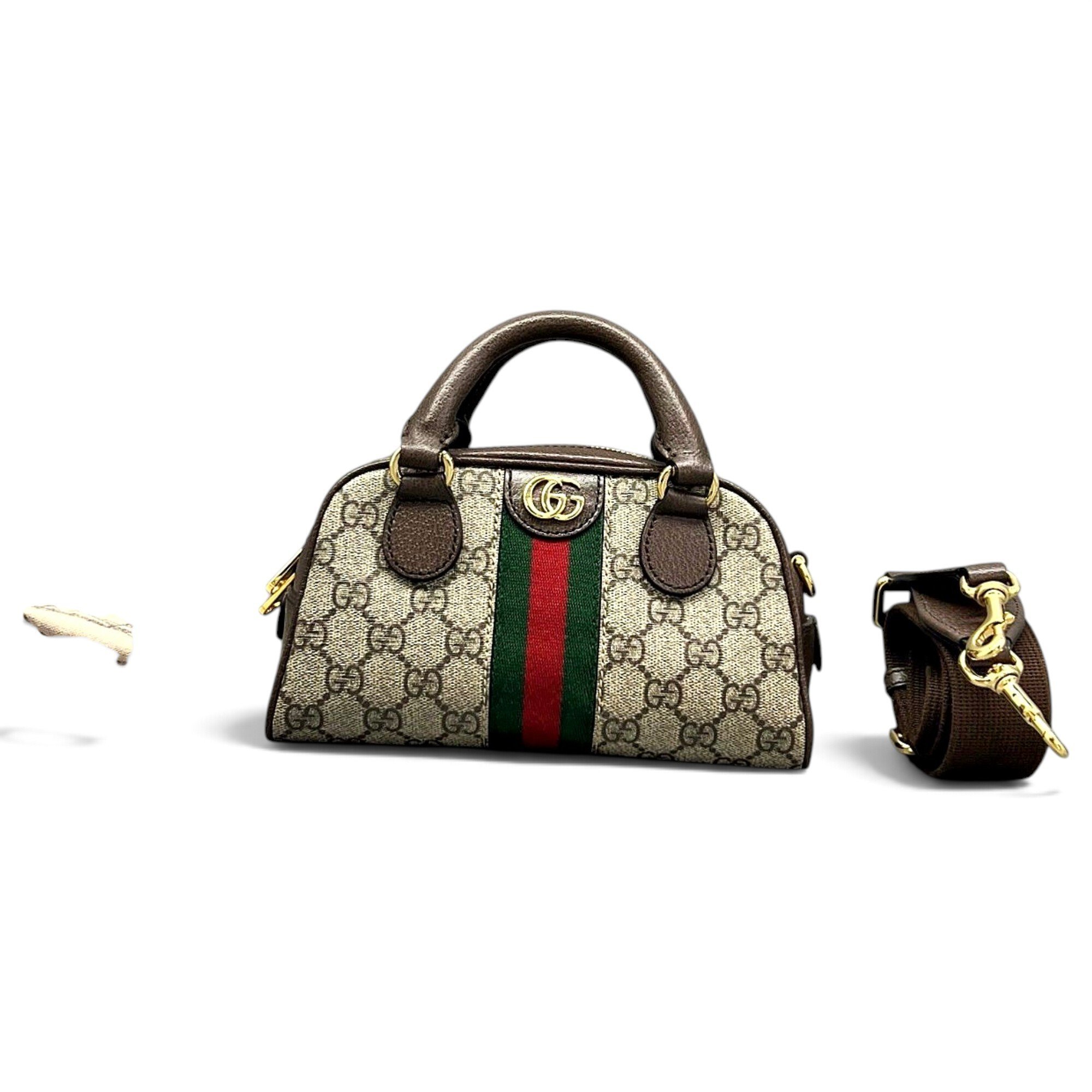 Ophidia Boston cloth handbag