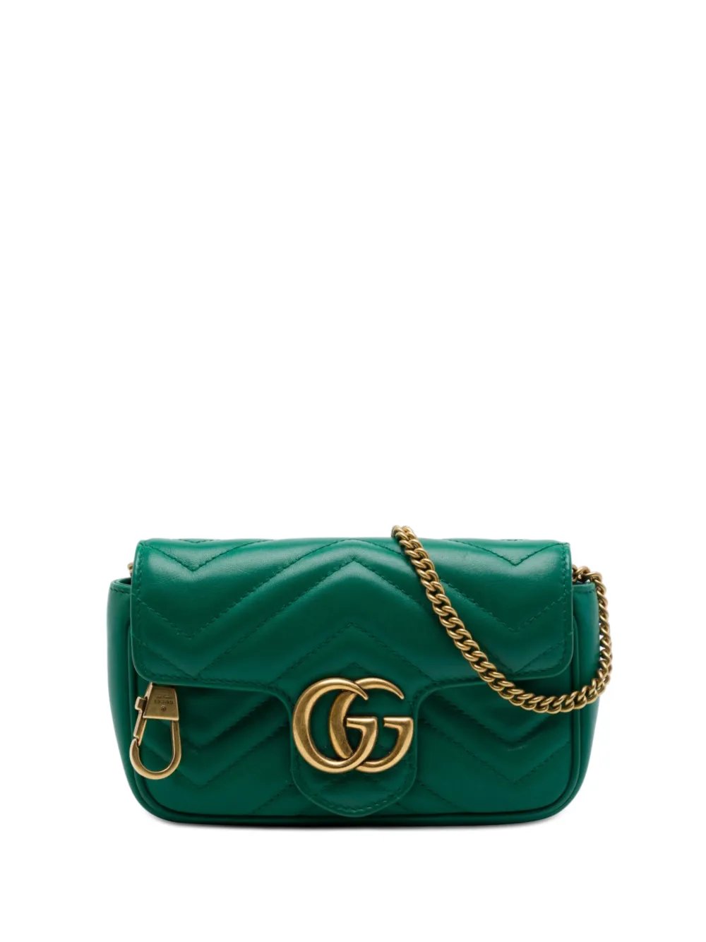 2016-2026 Mini GG Marmont Matelasse Calfskin Flap crossbody bag