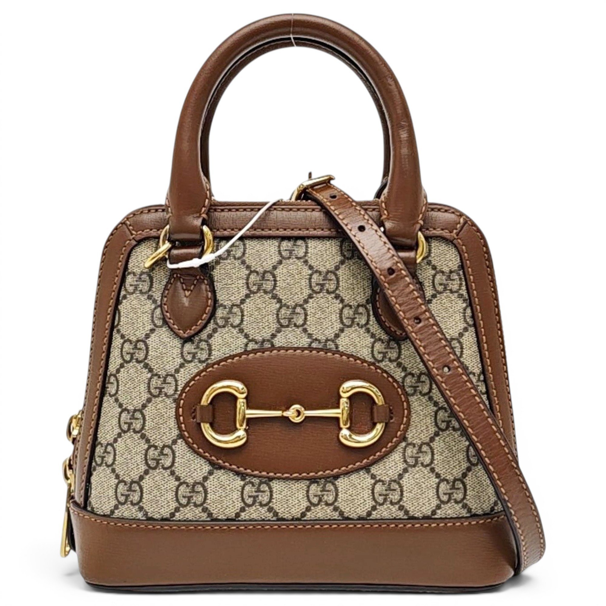 Handle Horsebit 1955 leather handbag