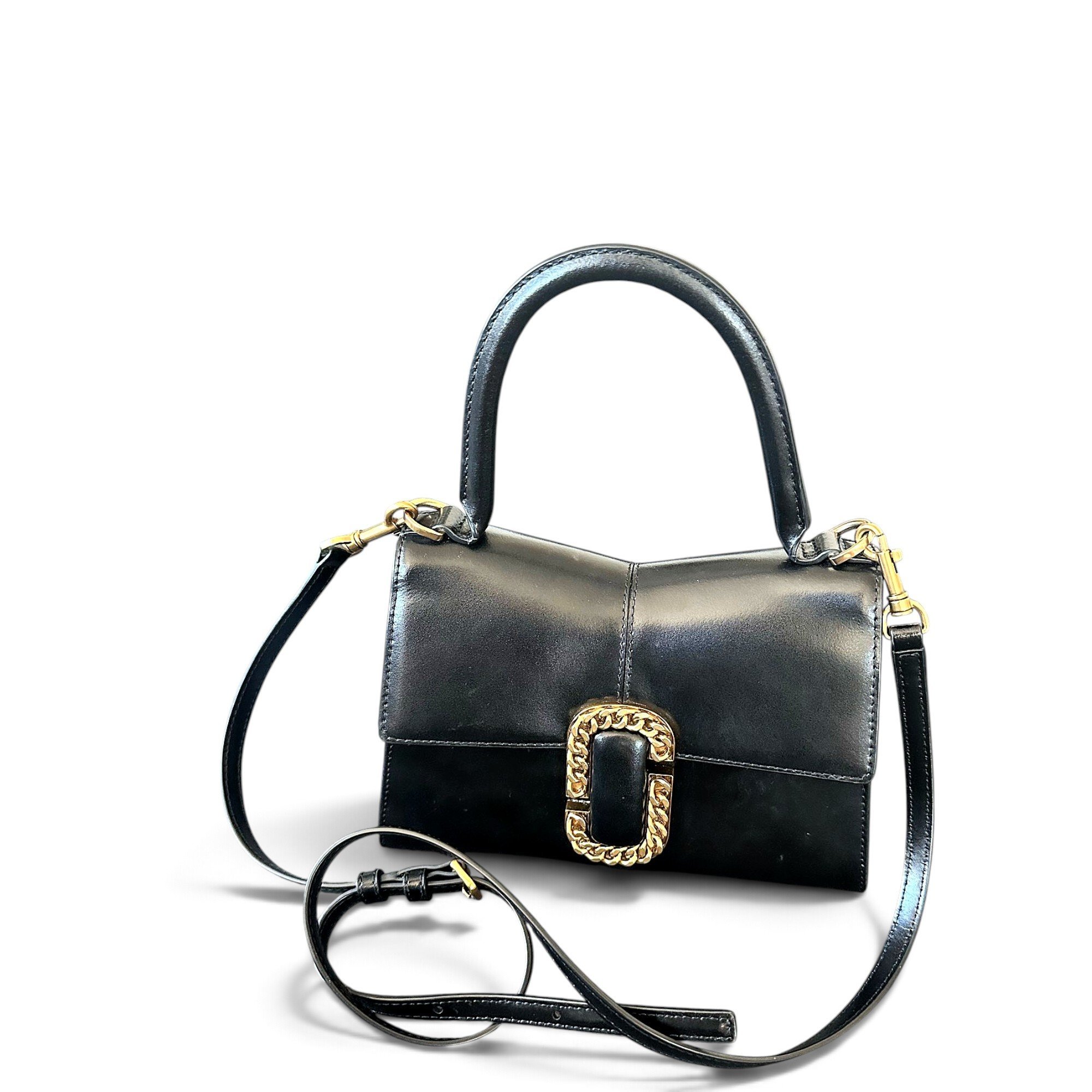 The Editor leather crossbody bag