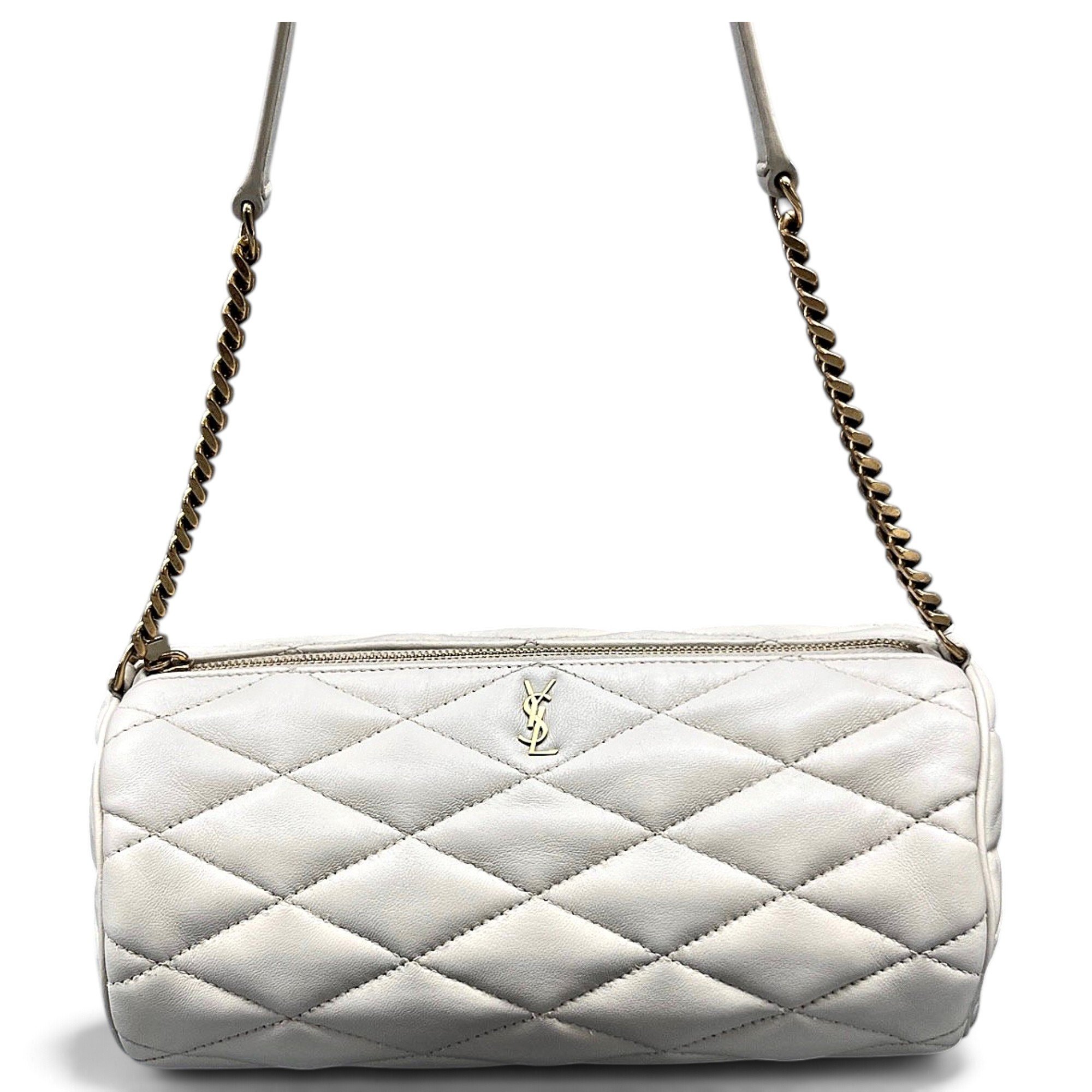 Saint Laurent Sade leather handbag